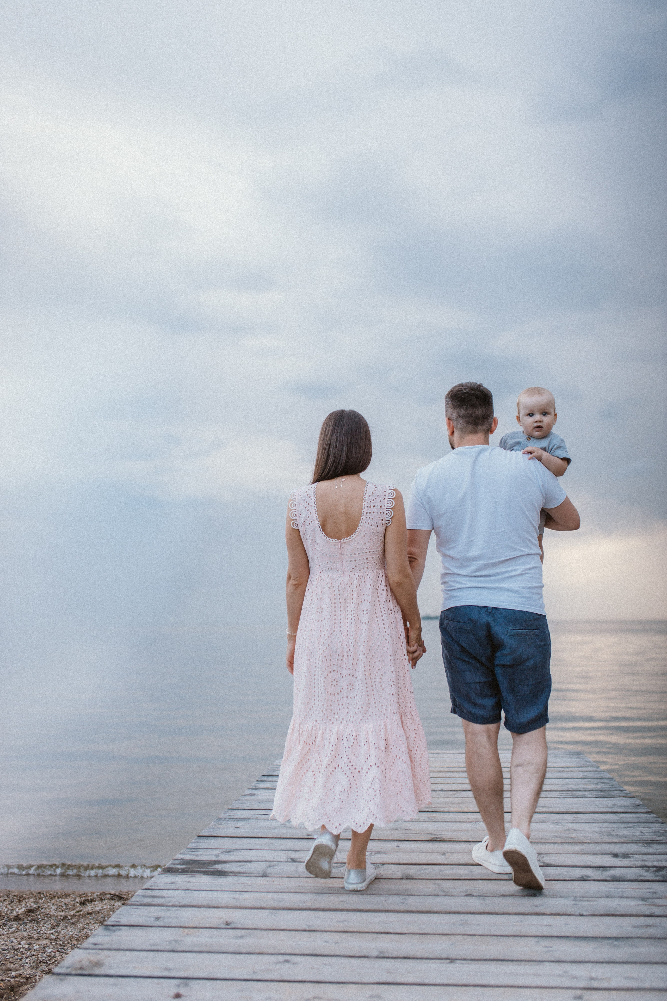 На берегу. Семейный и портретный фотограф в Новосибирске Мария Хлебус
