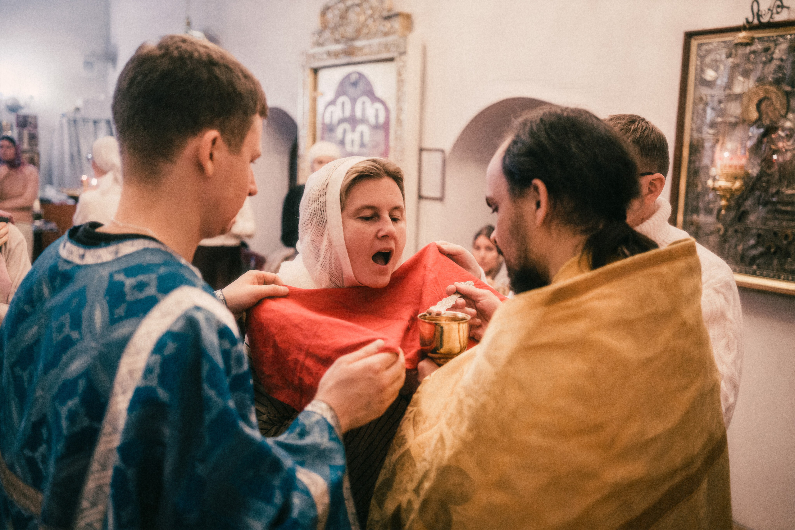 Ночное богослужение. Фестиваль Братья Зима 2025. Фотограф в Москве Максим Скоробогатов
