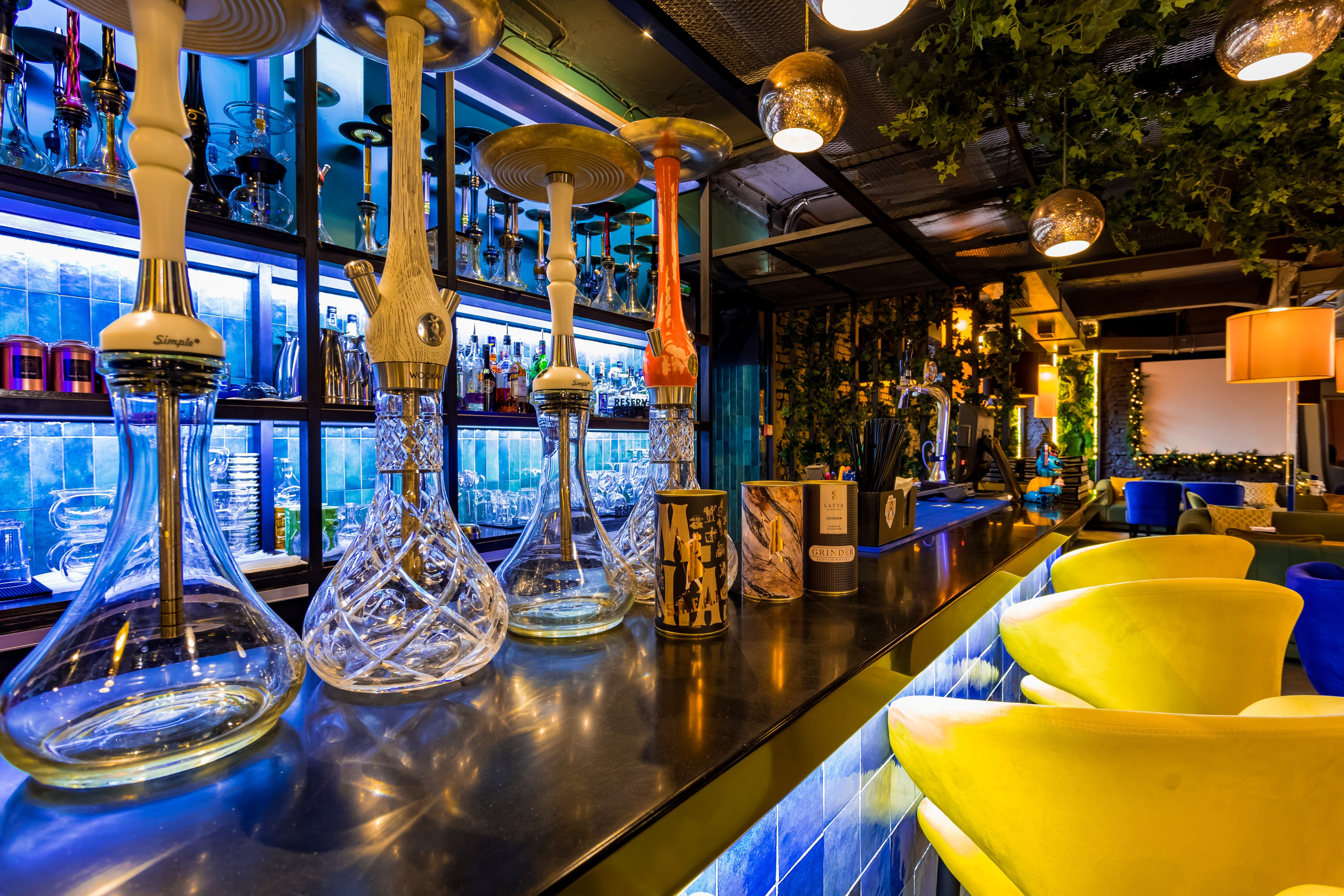 Съемка для бара Otium Lounge на улице Усачёва. Интерьеры, Контент, Портреты | Фотограф в Москве Дани Терно