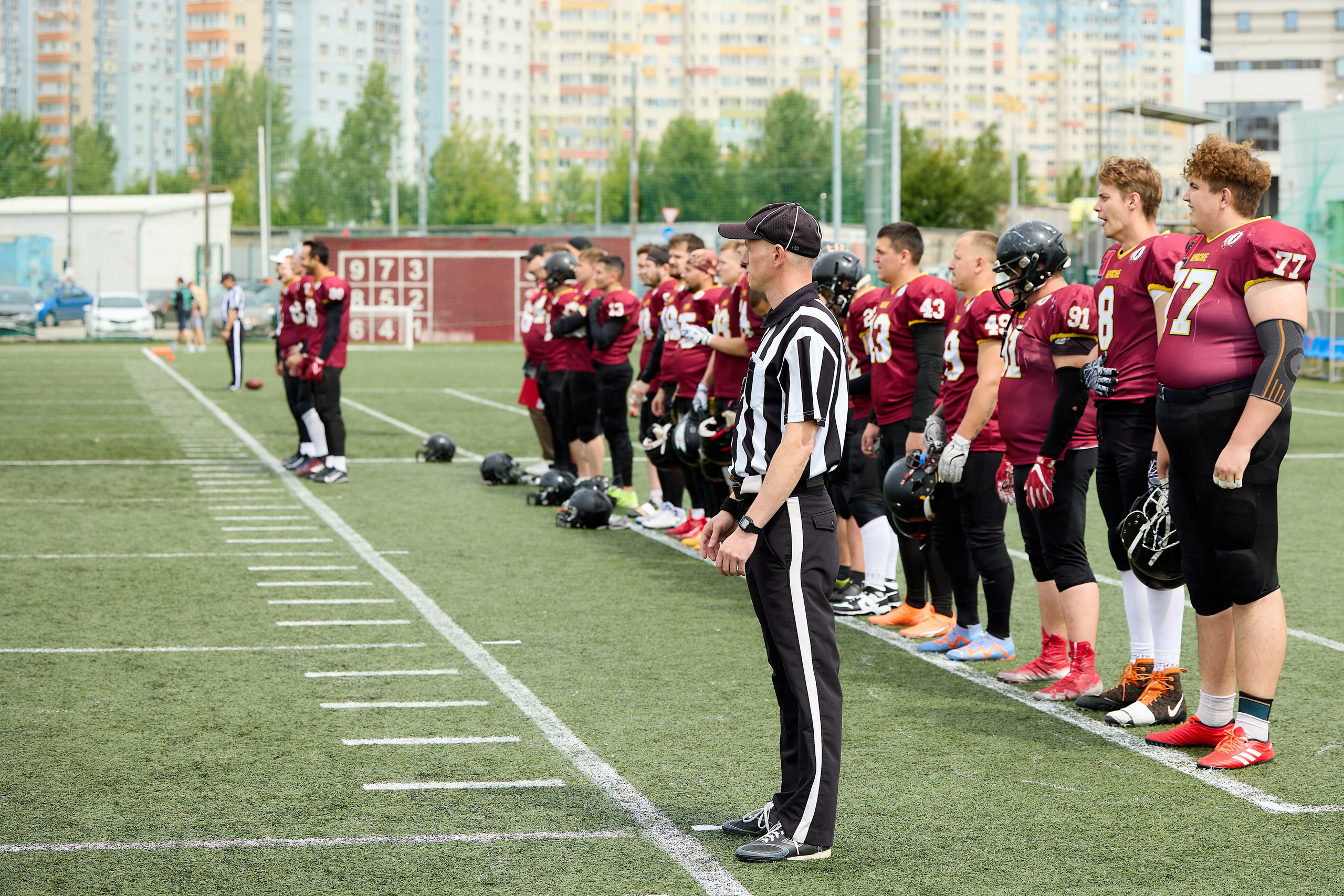 Американский футбол. Апачи — Фениксы. Светлана Родионова — фотограф спортивный и не только