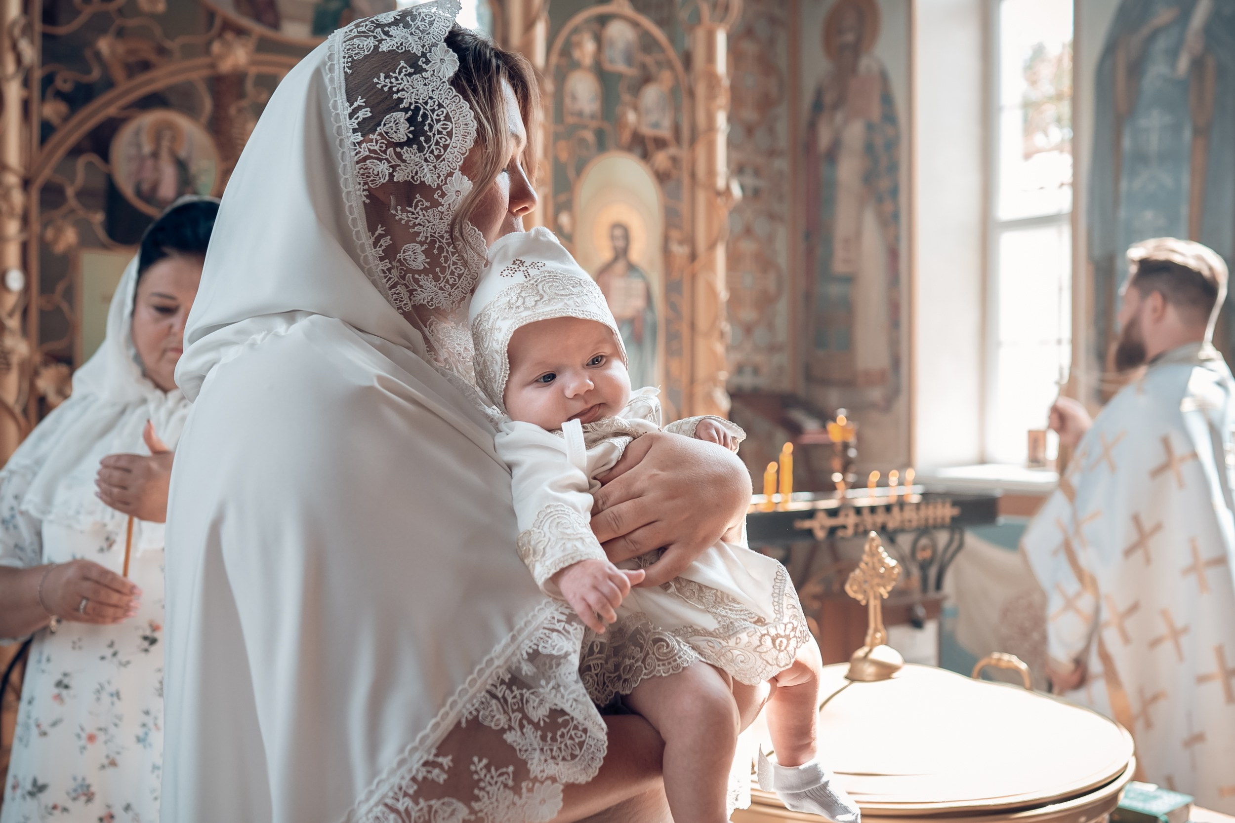Крещение в храме ап.Андрея Первозванного г. Севастополь. Церковный фотограф Севастополь