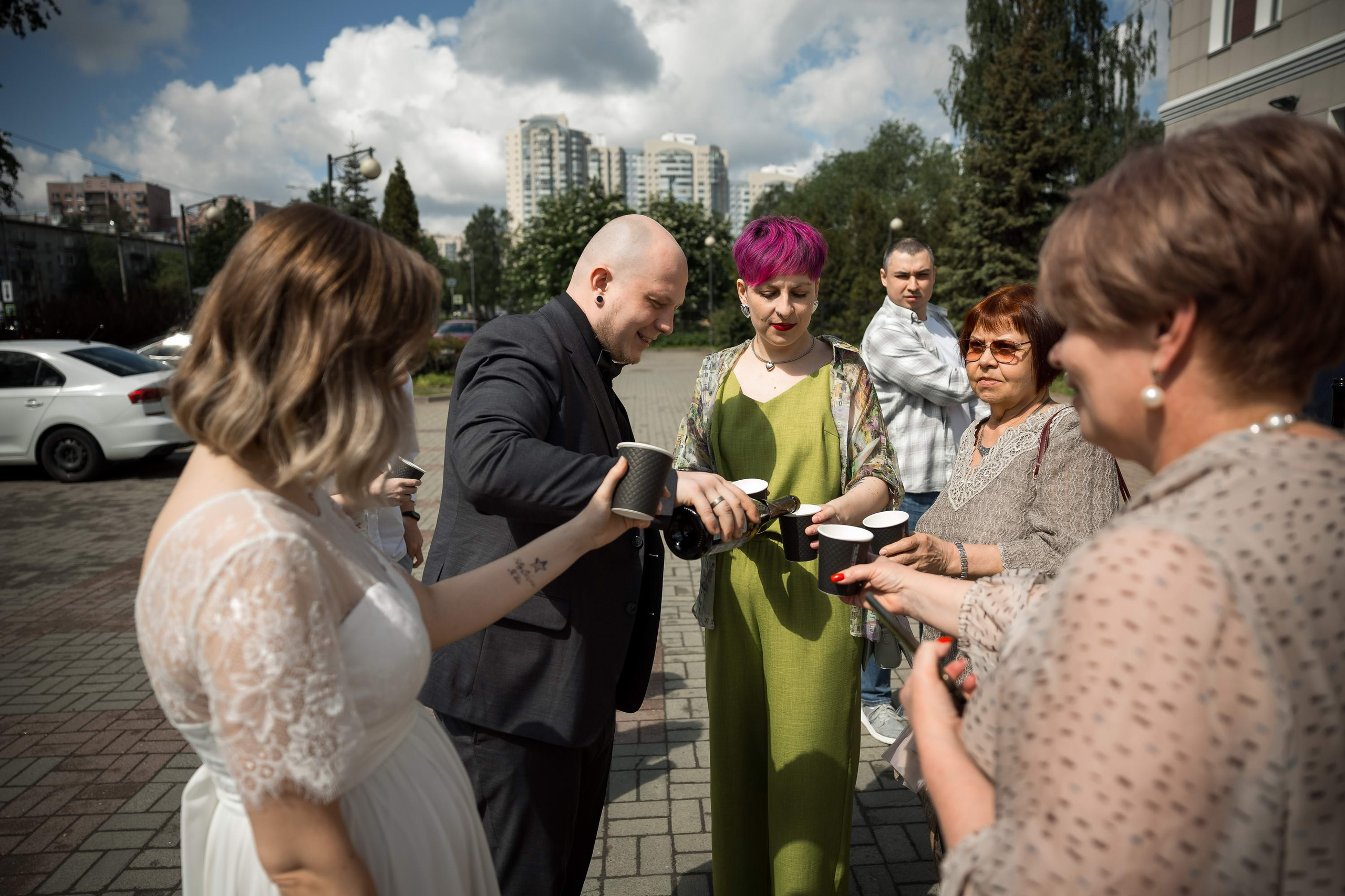 ЗАГС Калининского района. Свадебный фотограф Игорь Брундасов 8PHOTO на свадьбу венчание загс СПб