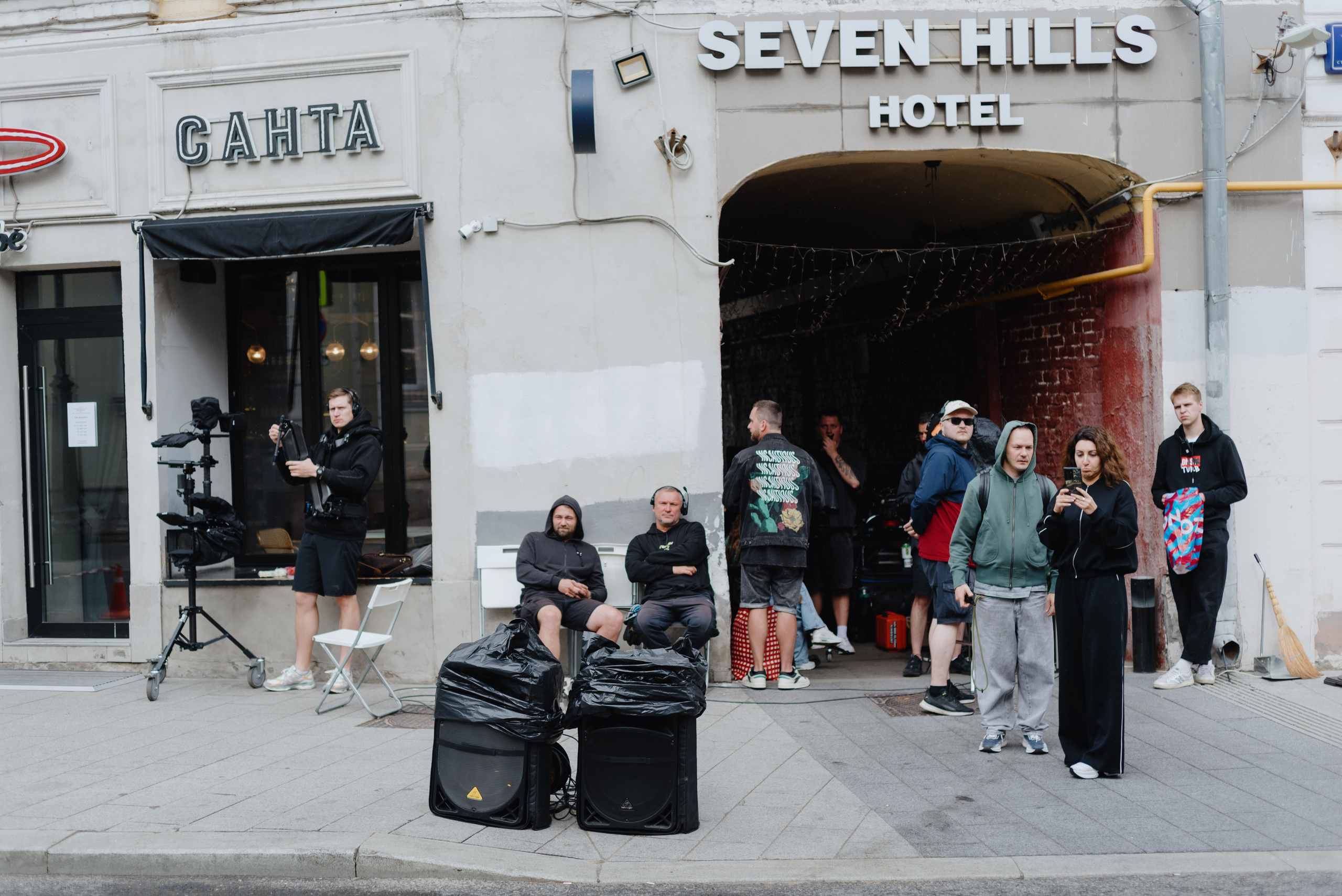 Бэкстейдж съемки клипа. Фотограф в Москве