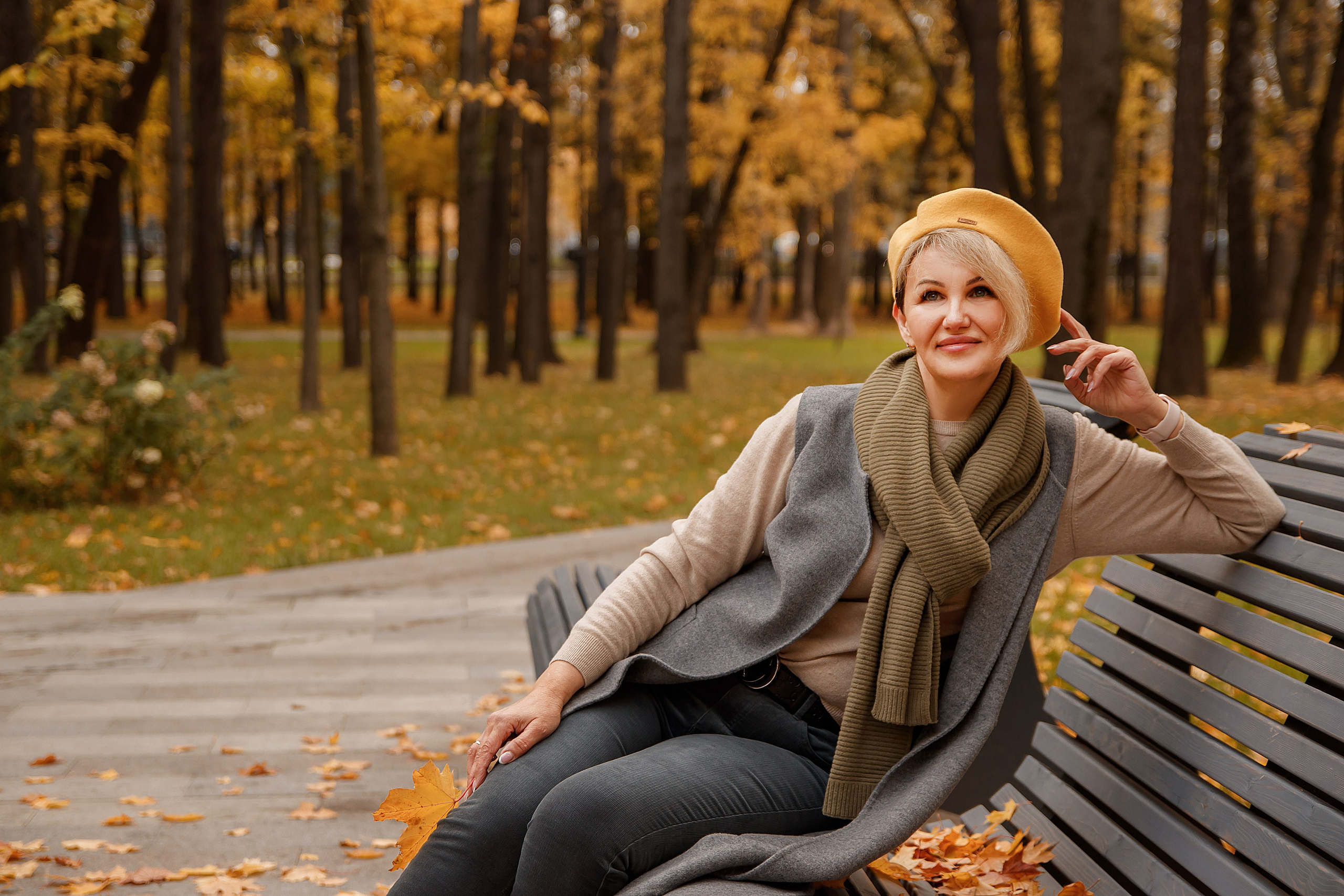 Осень на Северном речном вокзале. Женский и семейный фотограф в Москве и Московской области Наталья Минт