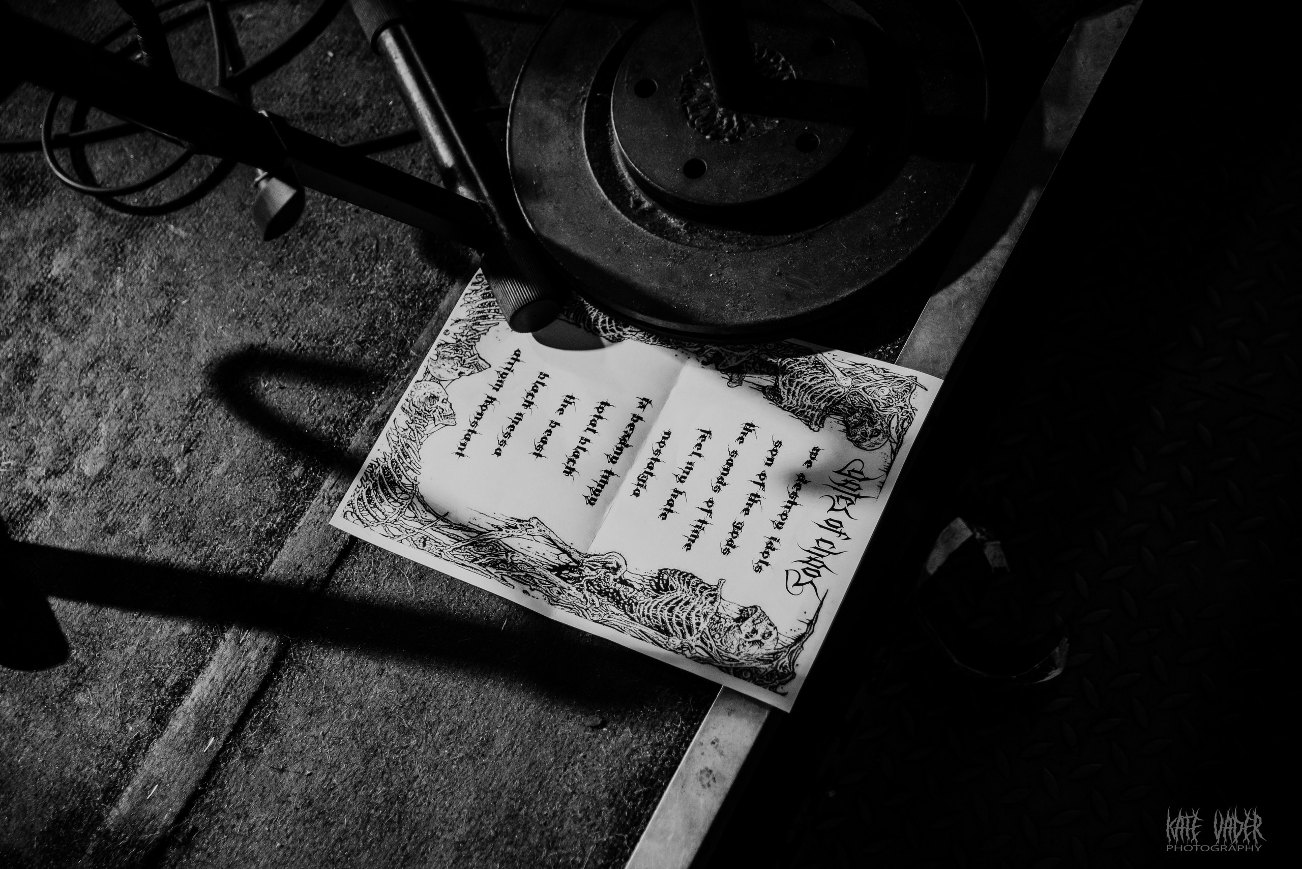 Black Autumn Ritual / Gates Of Chaos. Kate Vader|Live Music Photography