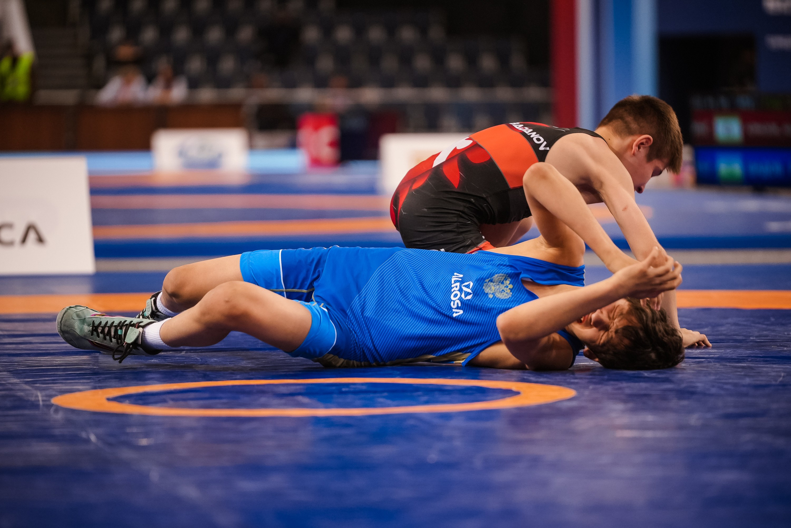 Первенство России по вольной борьбе среди юношей до 16 лет. Красноярск 2025. Фотограф Анна Герман. Красноярск
