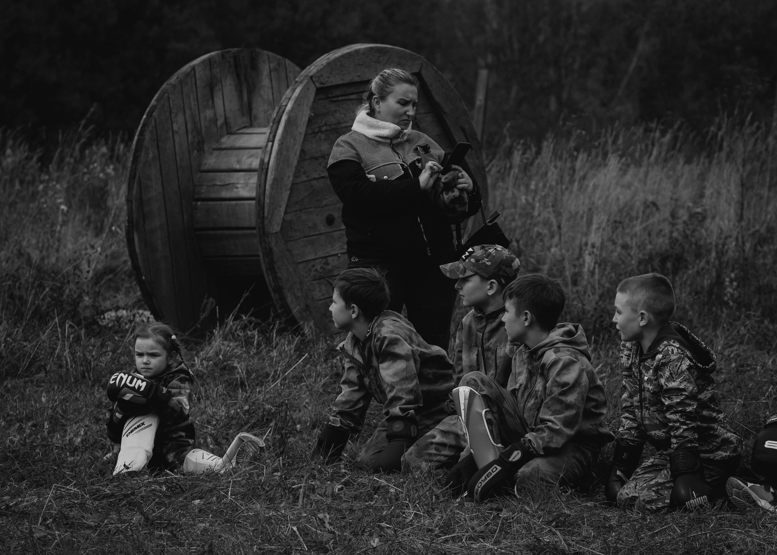 Квалификационные испытания. Сдача на шеврон «Боевая Единица». Портретный фотограф в Москве Дарья Цезария