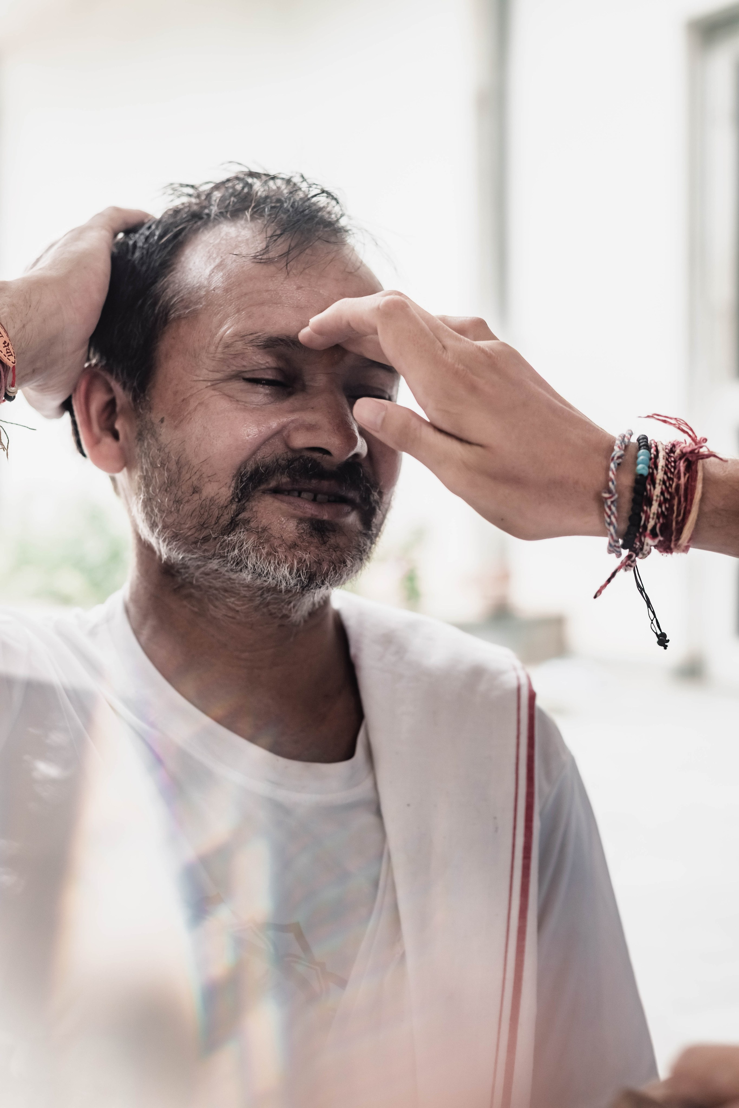 Pitri Paksha yagyas & poojas Devraha Baba ji ashram. Mariam Bagdasaryan