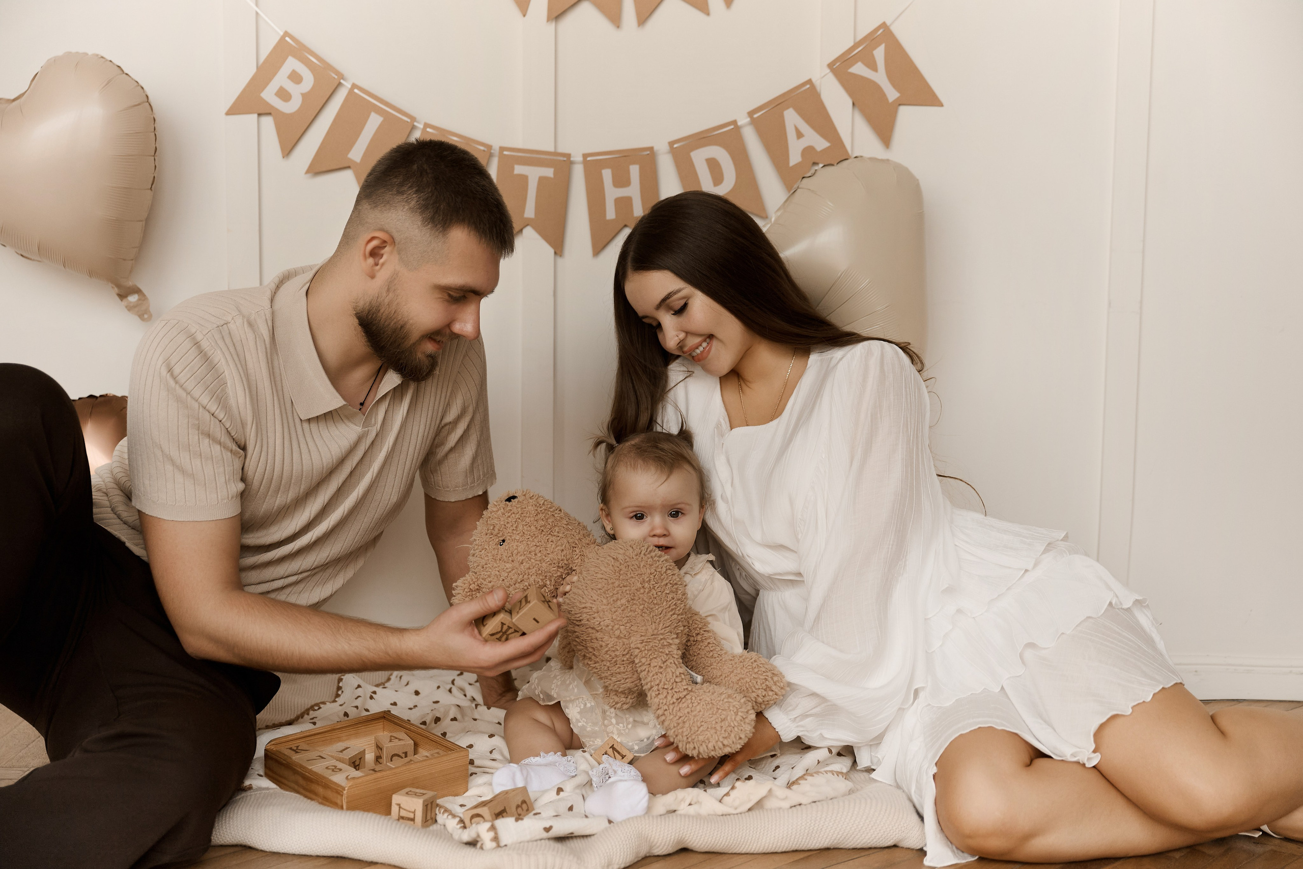 Алисе 1 годик. Фотограф в Курске Ольга Дудинова