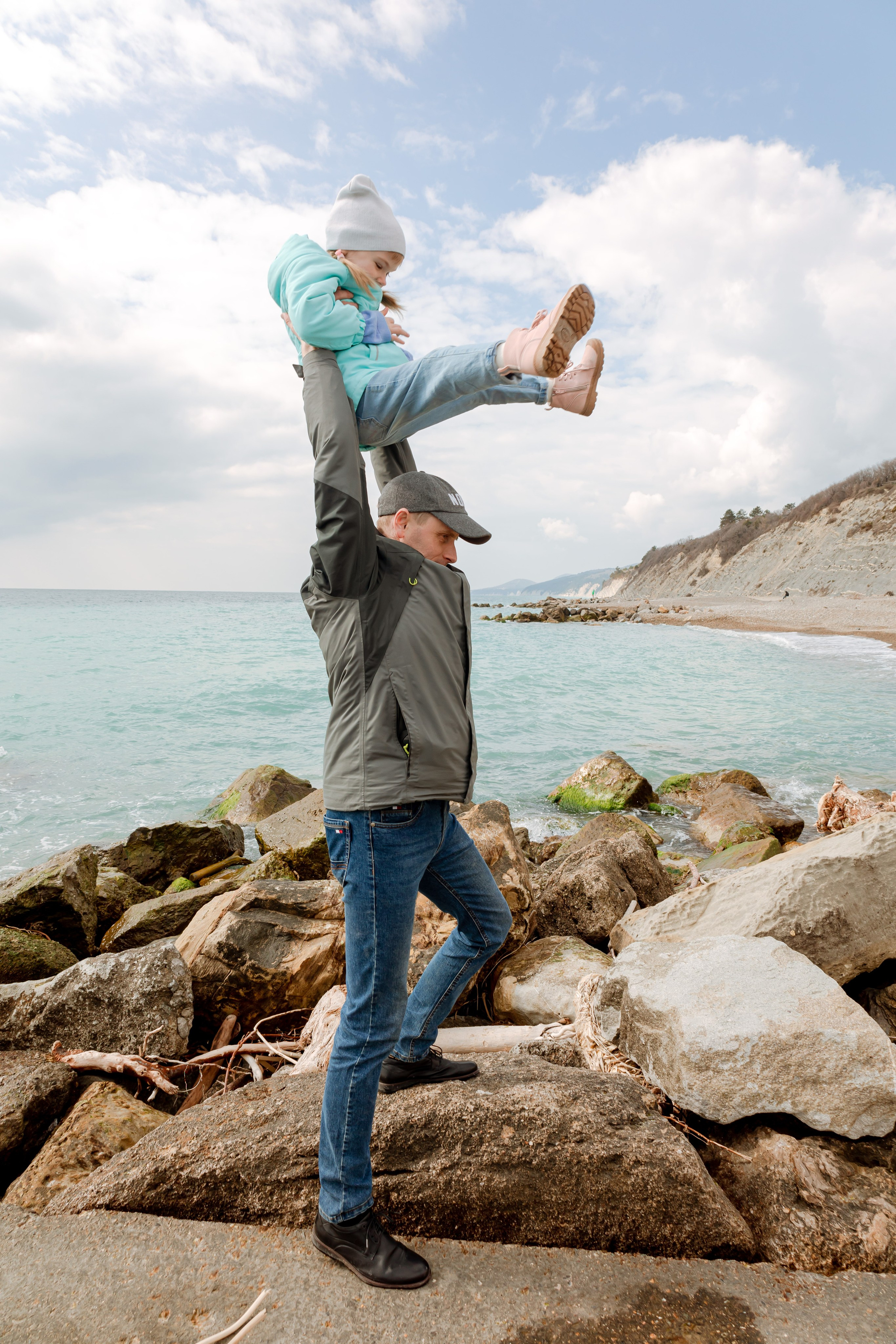 Наталья, Сергей и Маруся. Фотограф в Геленджике, Архипо-Осиповке, Абрау-Дюрсо, Кринице Виктория
