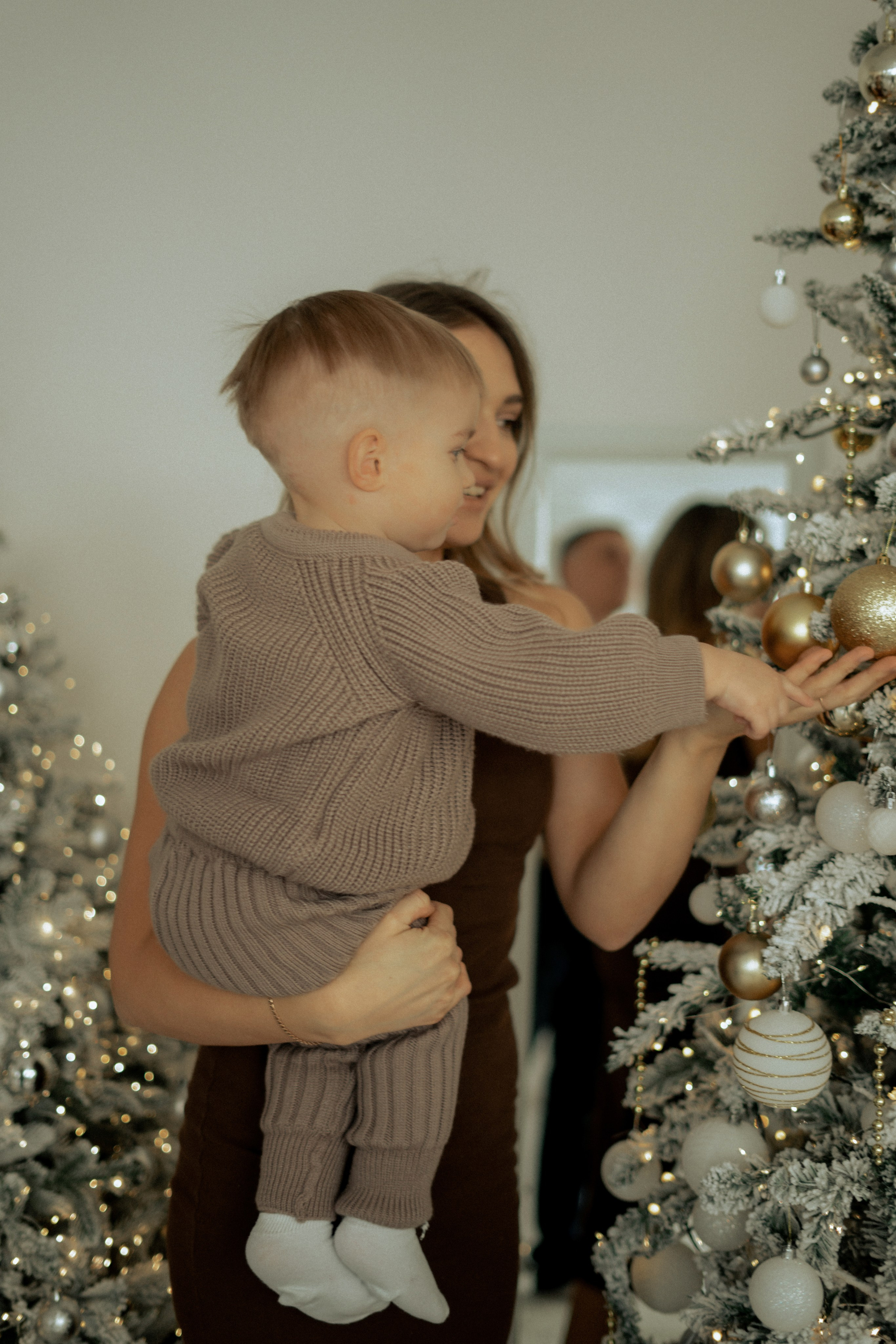 Студийная Новогодняя семейная съемка. Фотограф сахалин