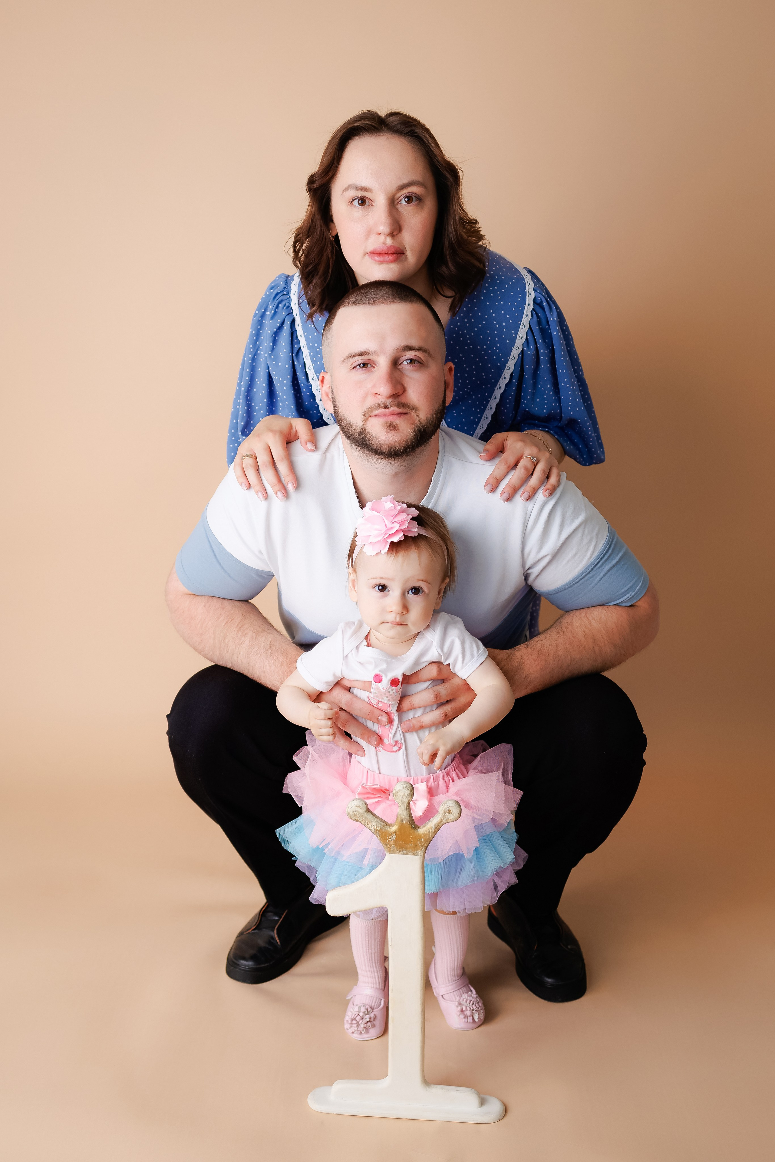 Анечке 1 годик. Фотограф новорожденный малышей Новосибирск