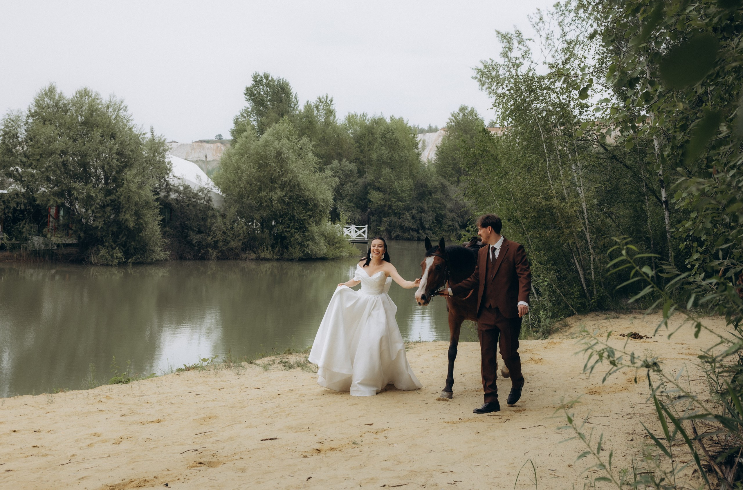 Аня И Павел. Свадьба в Белом Колодце. Алена Бадамшина — свадебный фотограф Воронеж / Москва