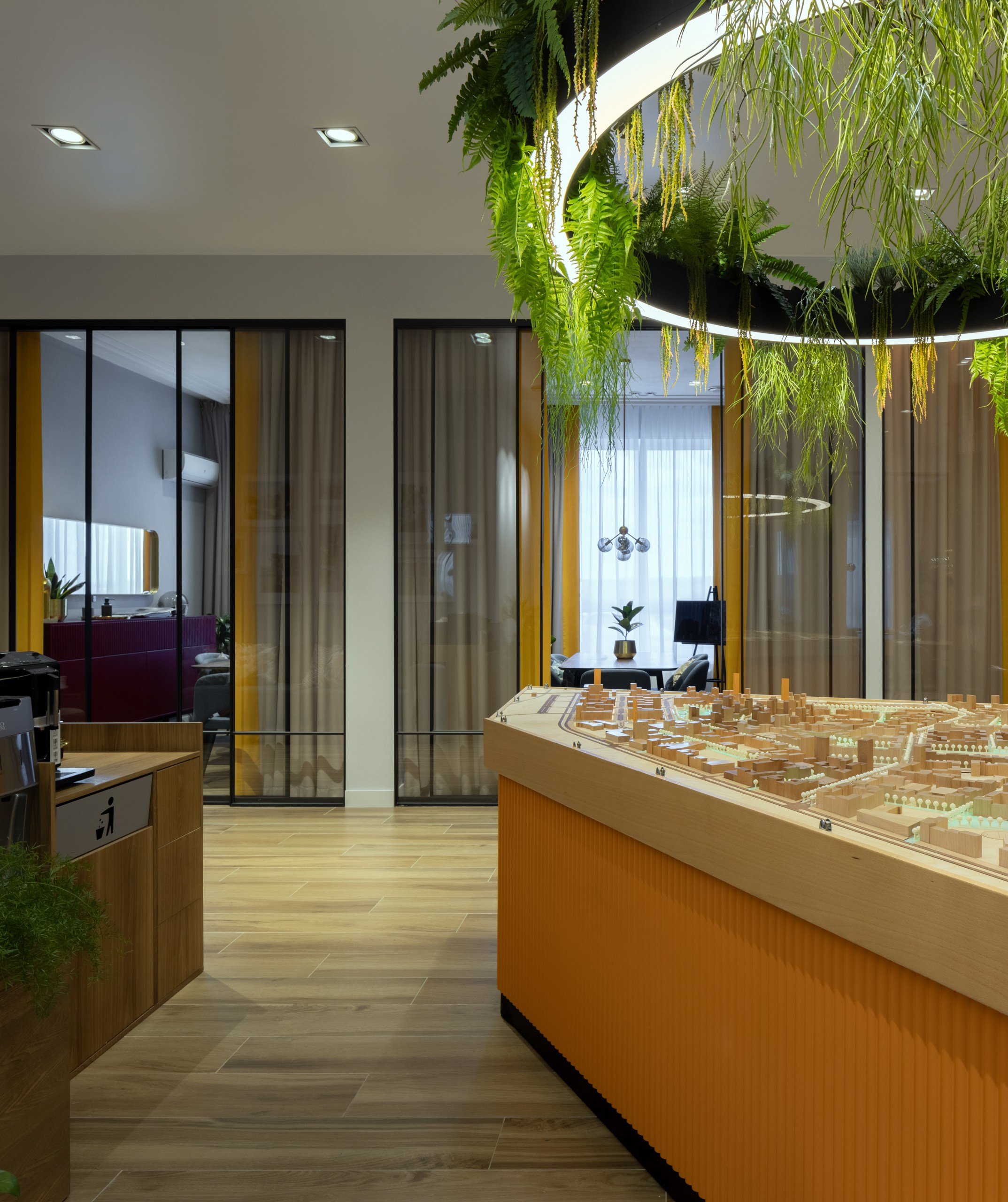 IDEA Design офис продаж «Солнечный», интерьерный фотограф Коваль Илья