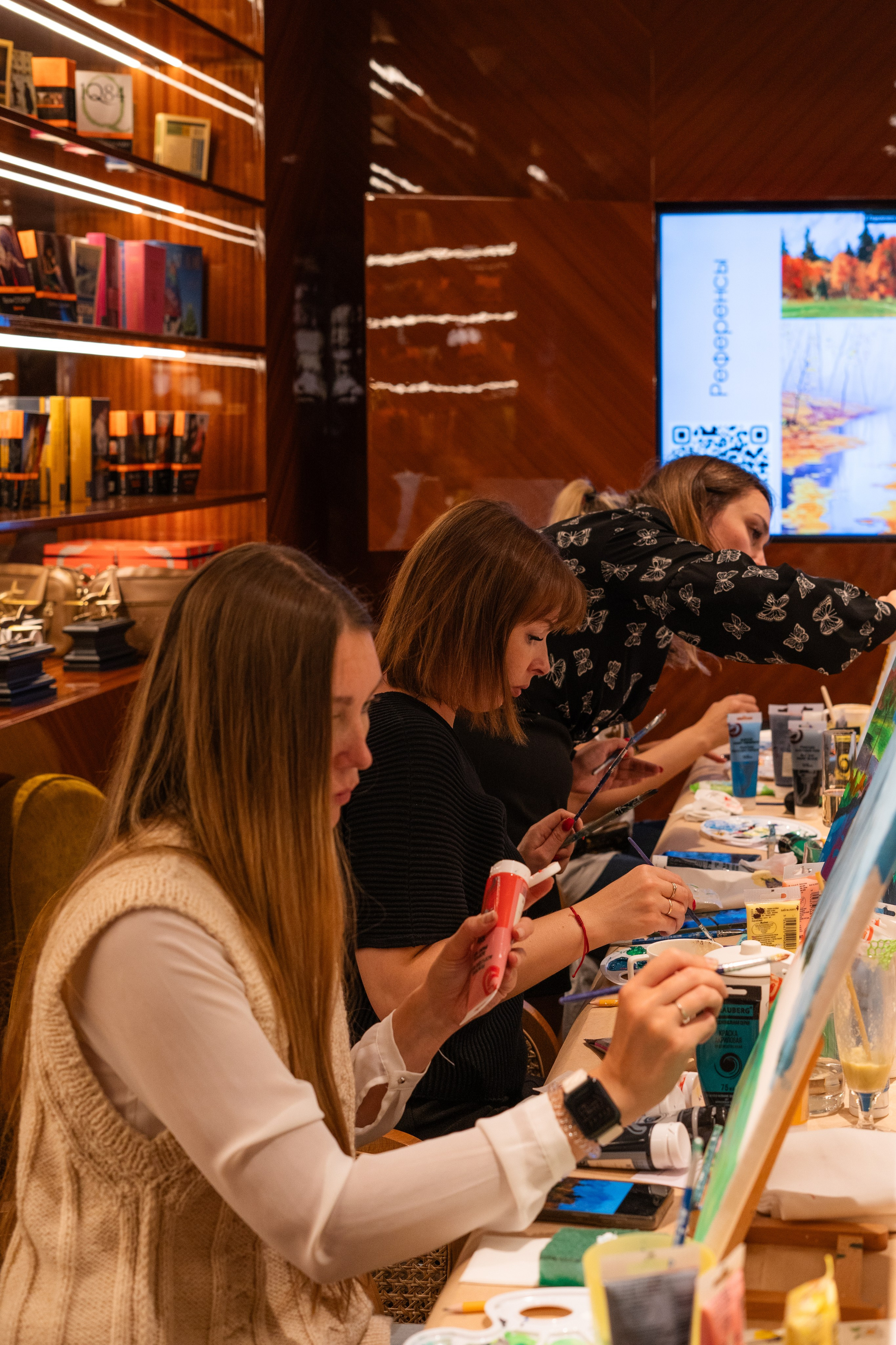 Корпоратив Teach Me Art 3. Портретный фотограф в Москве и Санкт-Петербурге Арина Чех