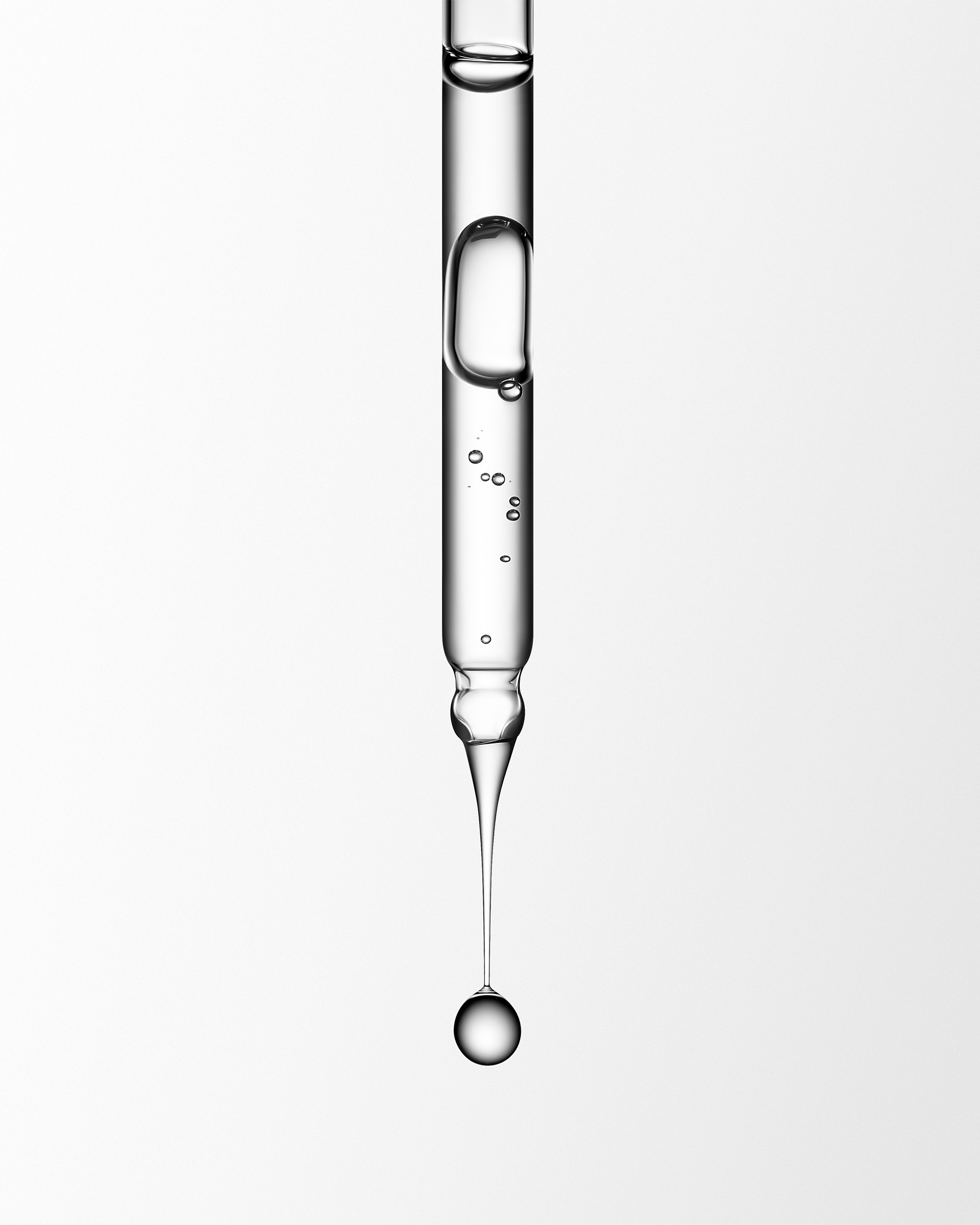 Предметная съемка сывороток для лица и тела