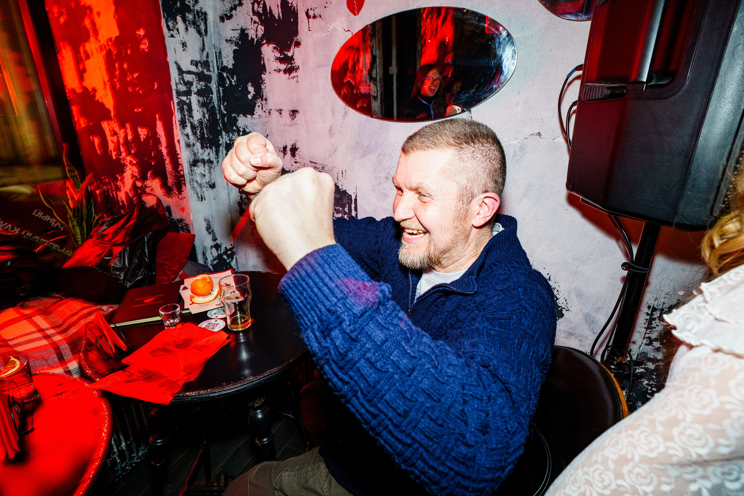 Репетиция Нового года в Баре Разбитых сердец. Концертный и репортажный фотограф в Санкт-Петербурге Слава Пахомов