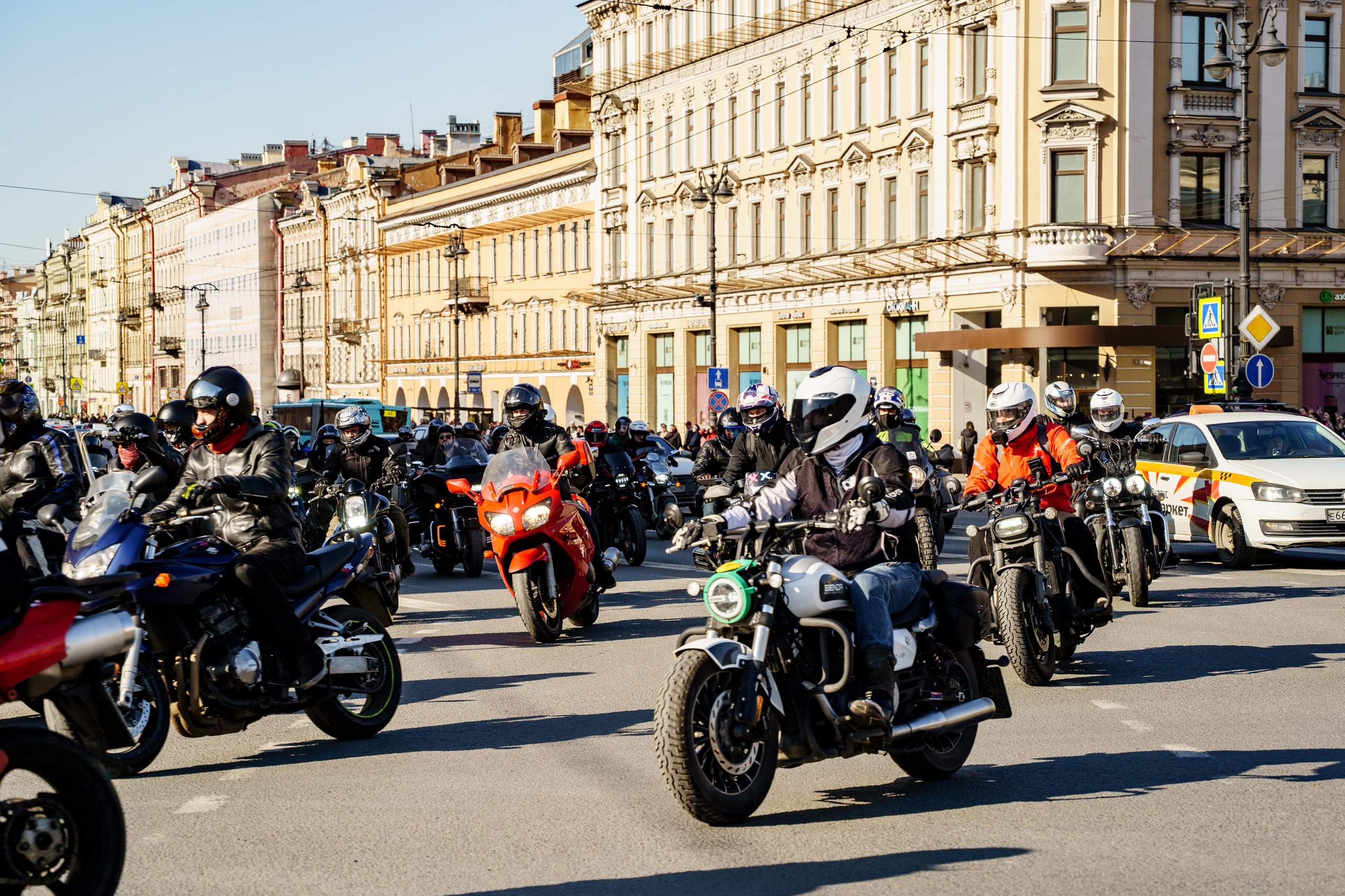 Прохват мотоклуба Norman Riders ч.1. Концертный и репортажный фотограф в Санкт-Петербурге Слава Пахомов