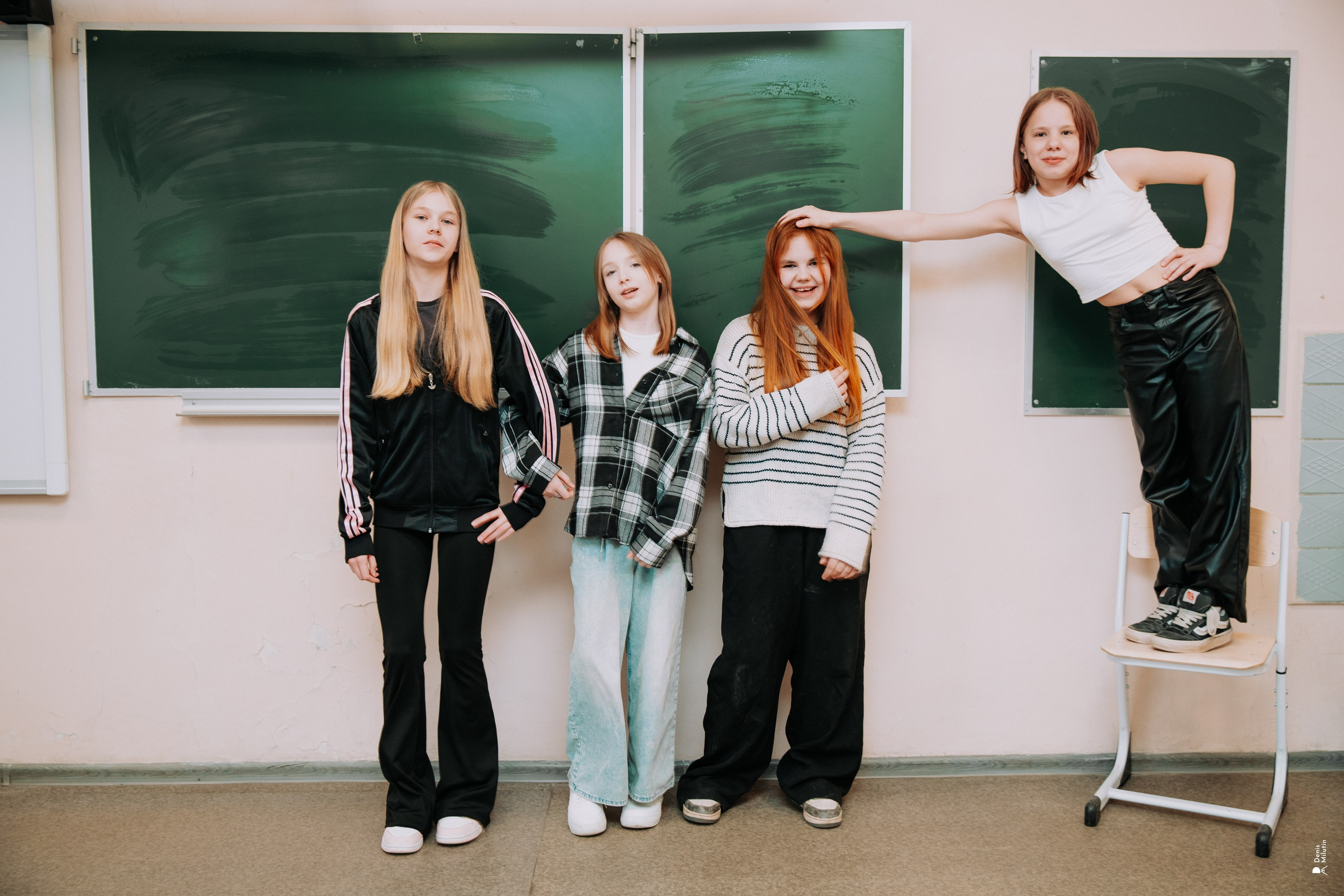 46 школа дружный класс. Портретный фотограф Денис Милютин