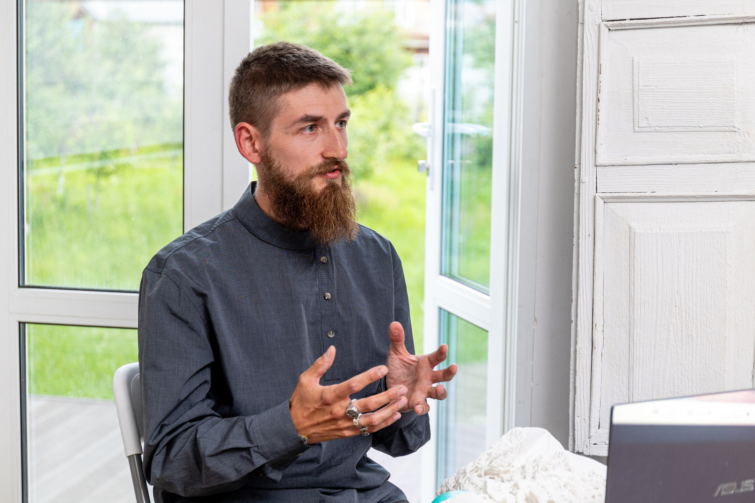 Мастер иконописец. Фотограф Нижний Новгород