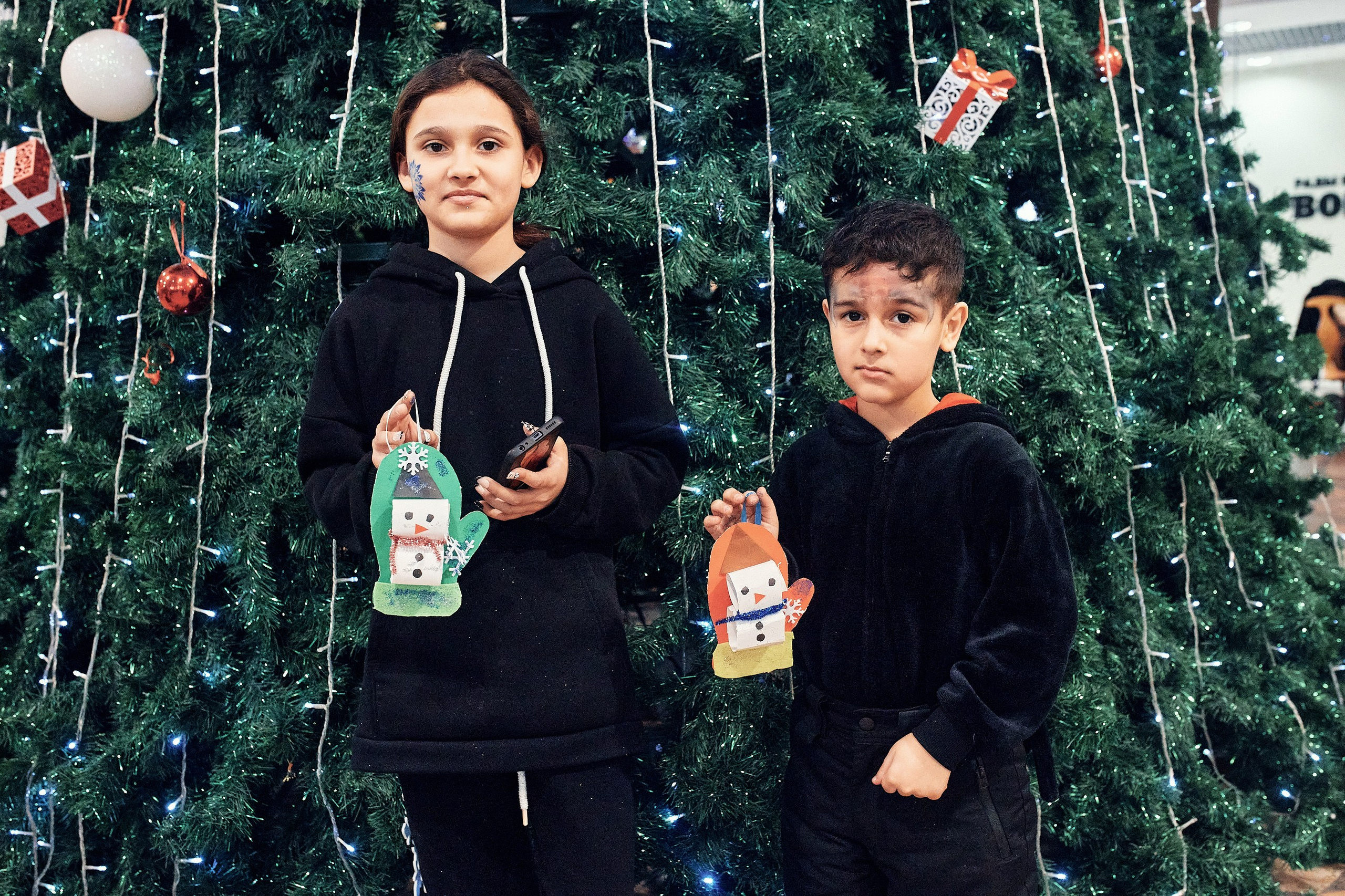 Детский новогодний праздник в ТЦ Июнь. Семейный и репортажной фотограф в Красноярске и Москве Виктор Бабинцев