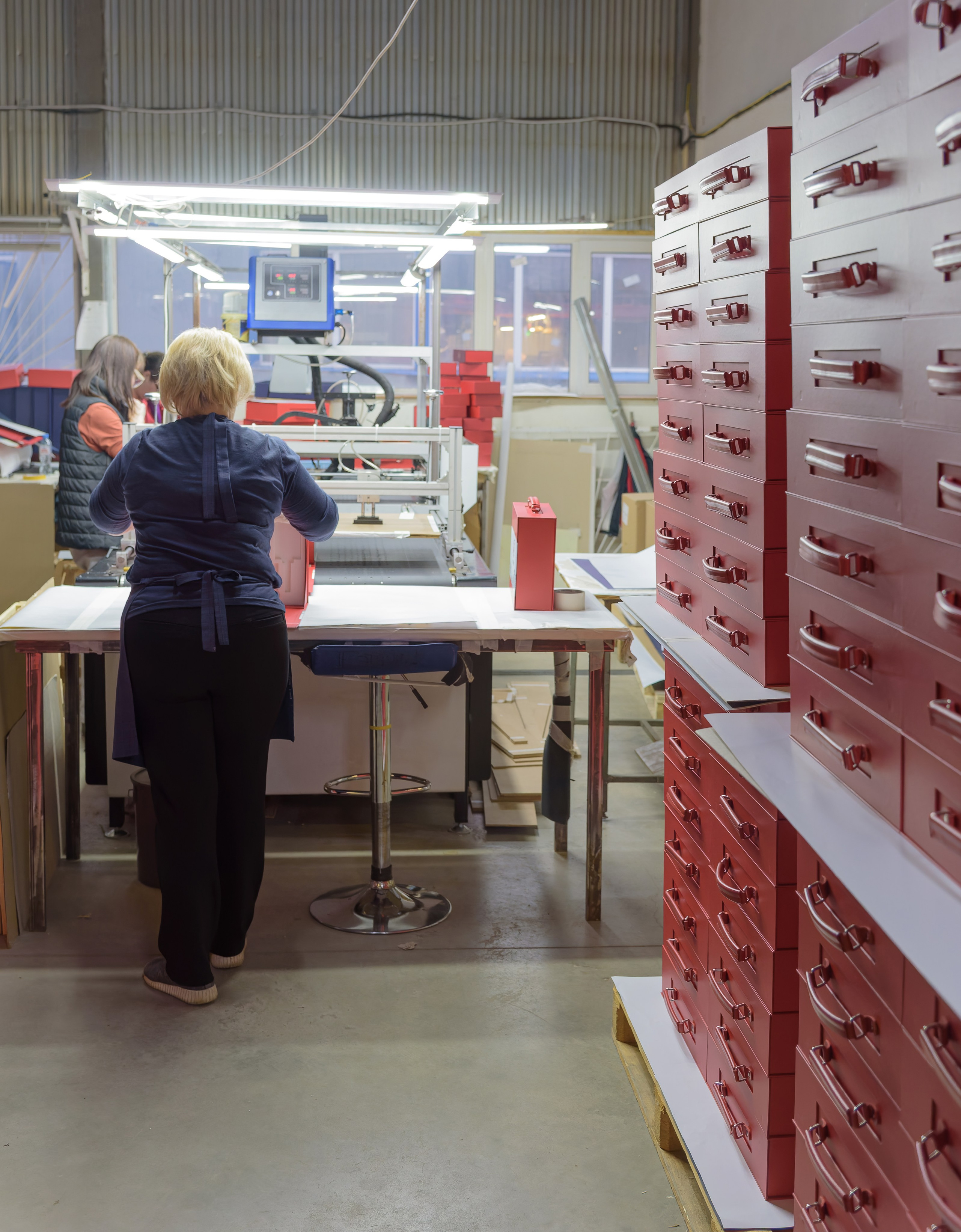 Производственные цеха компании «Маркетри». Fotolux