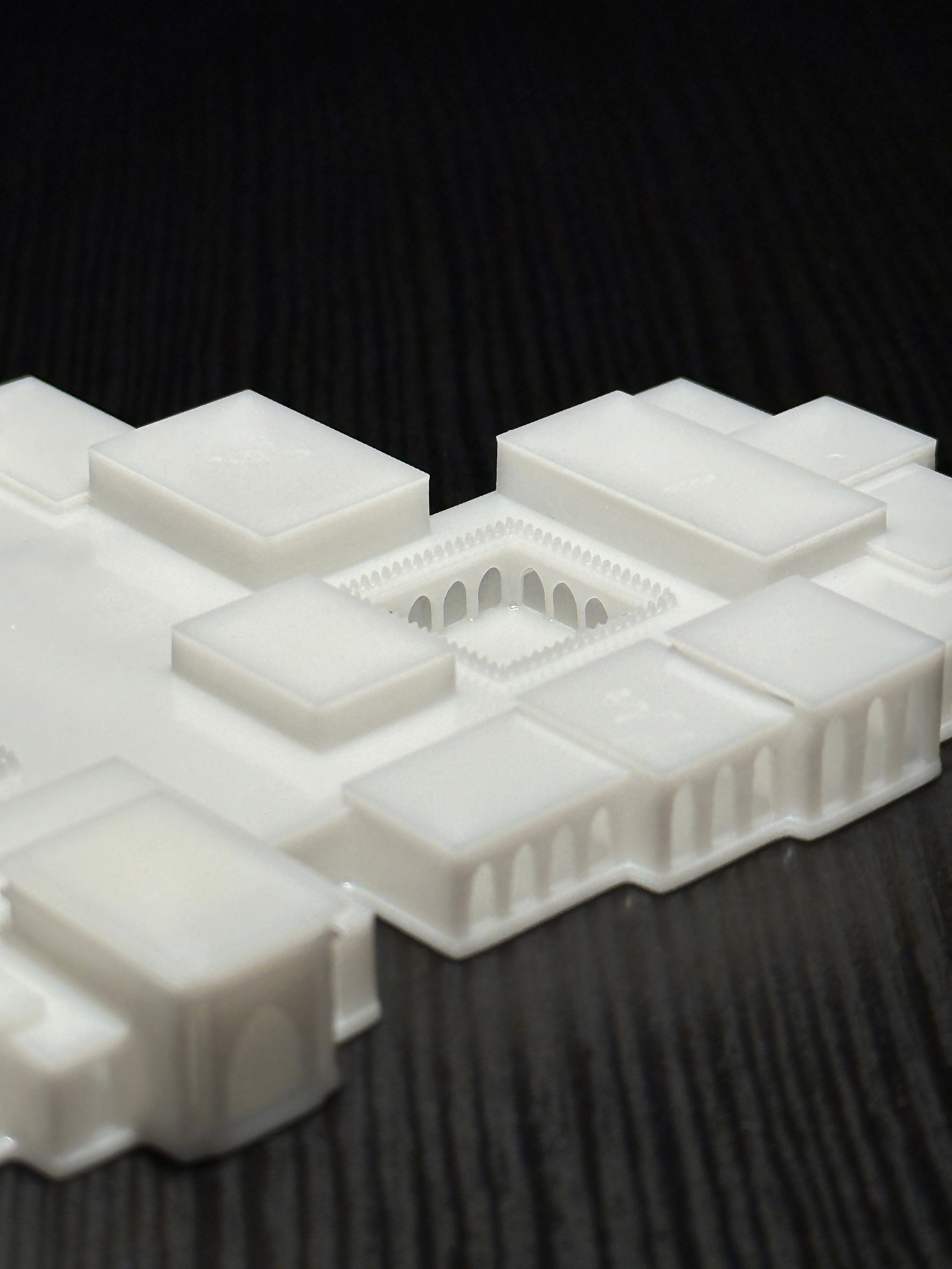 Курсовой макет проекта школы для Анны. 3D печать