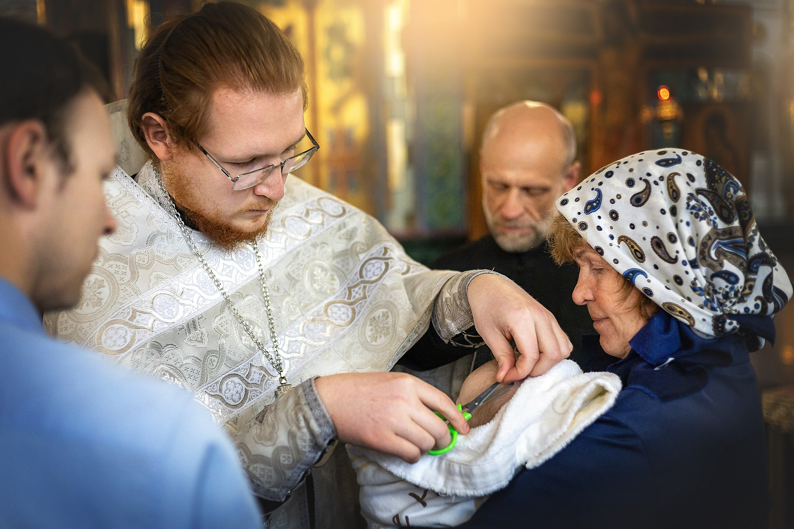 КРЕЩЕНИЕ. Фотограф Юлия Бусыгина