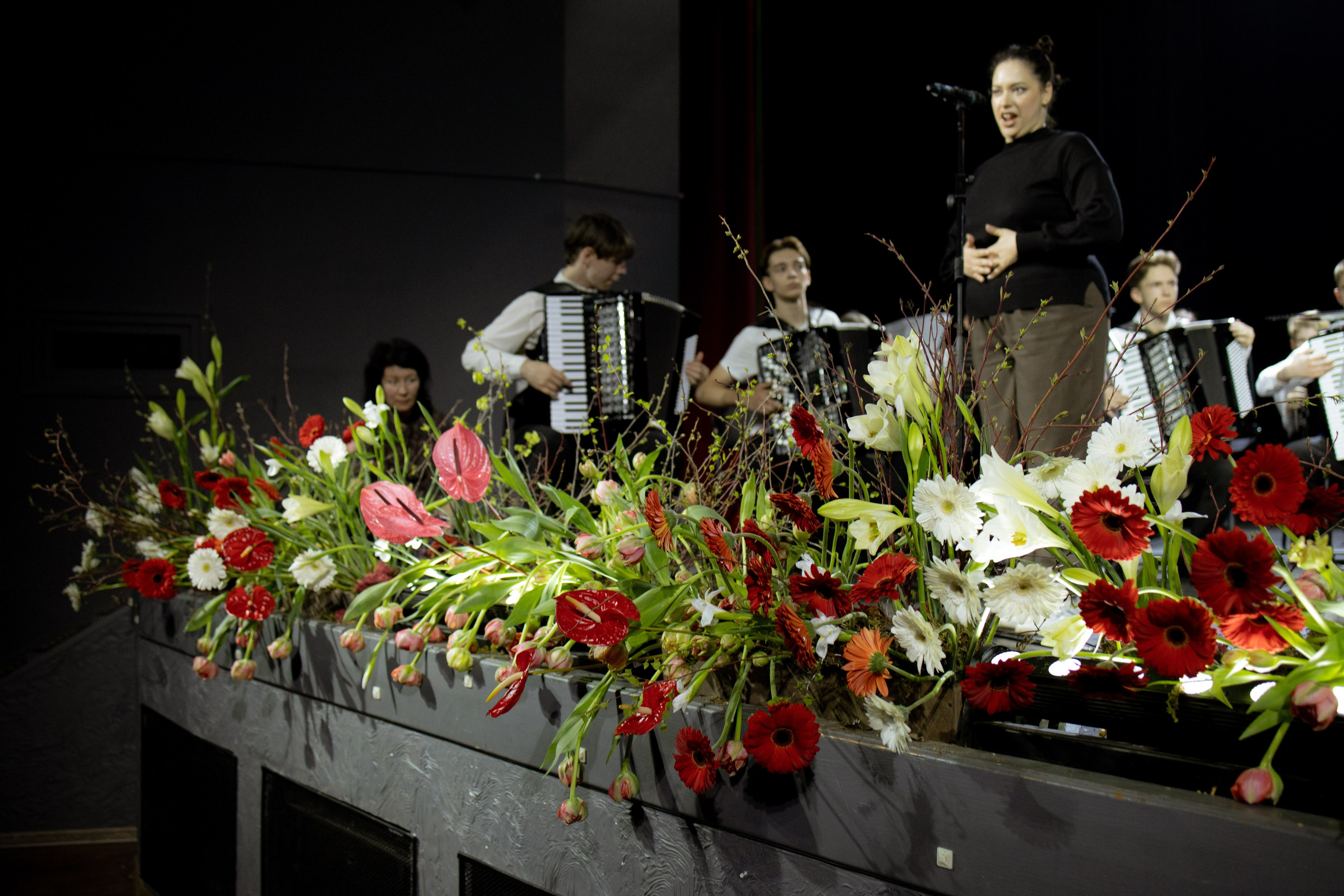 Оформление Отчетного концерта Музыкальной школы Глазунова. Оформление свадеб, декор свадеб Вера Маркова, Москва