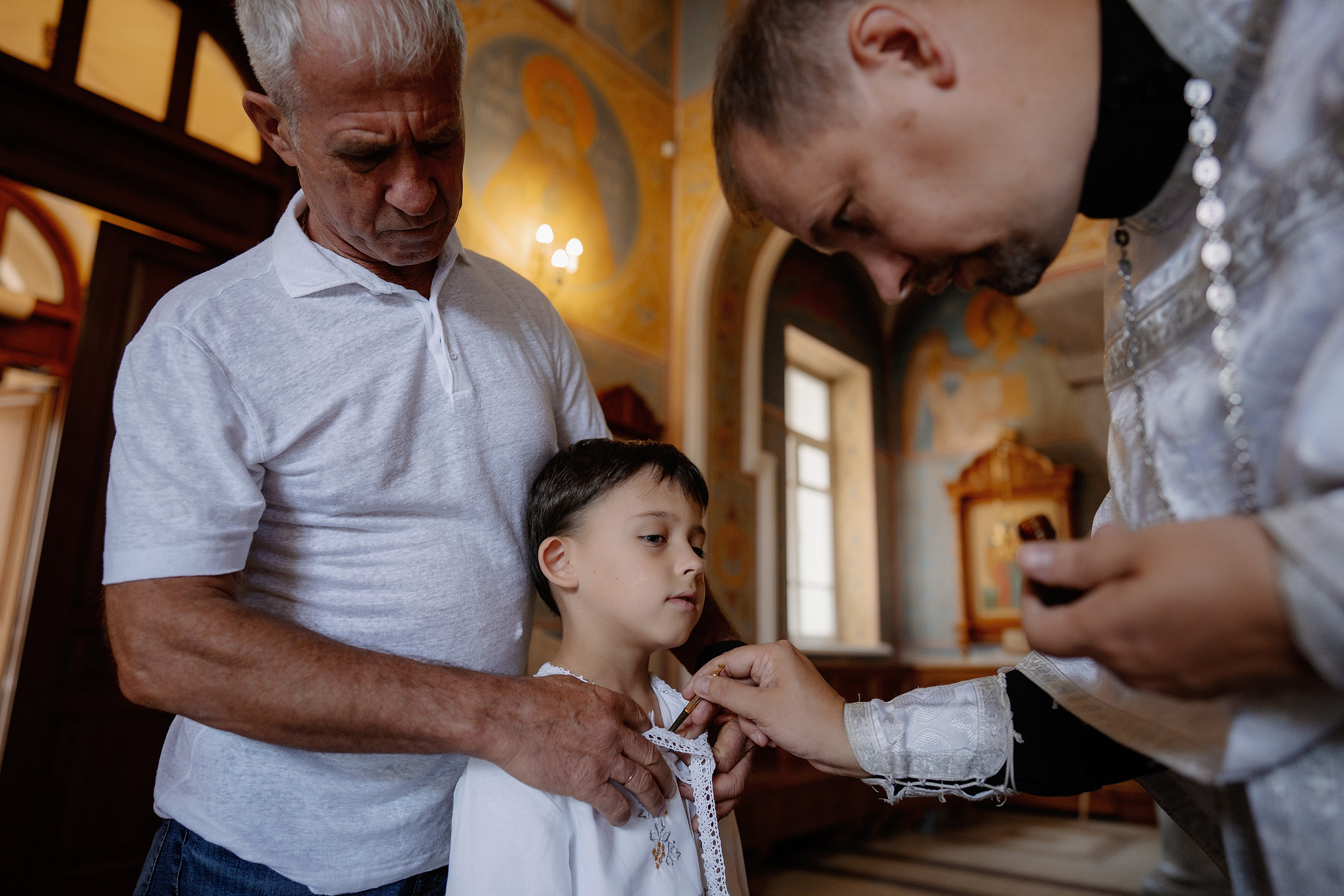 Крещение Владимира. Фотограф на Крещение и Венчание в Красноярске Рамазанова Юлия