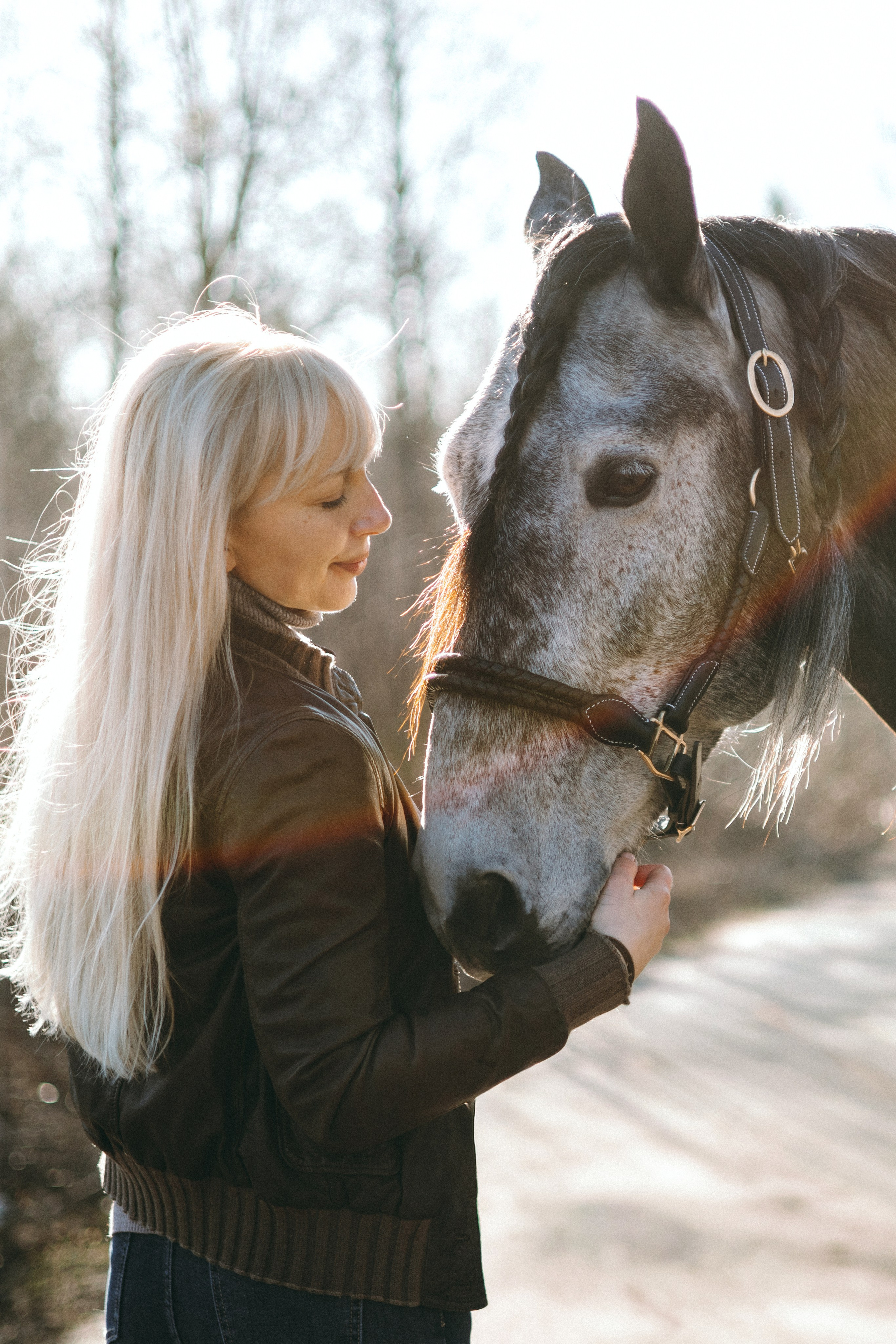 Ирина и Командор. Фотограф анималист Осипчикова Мария