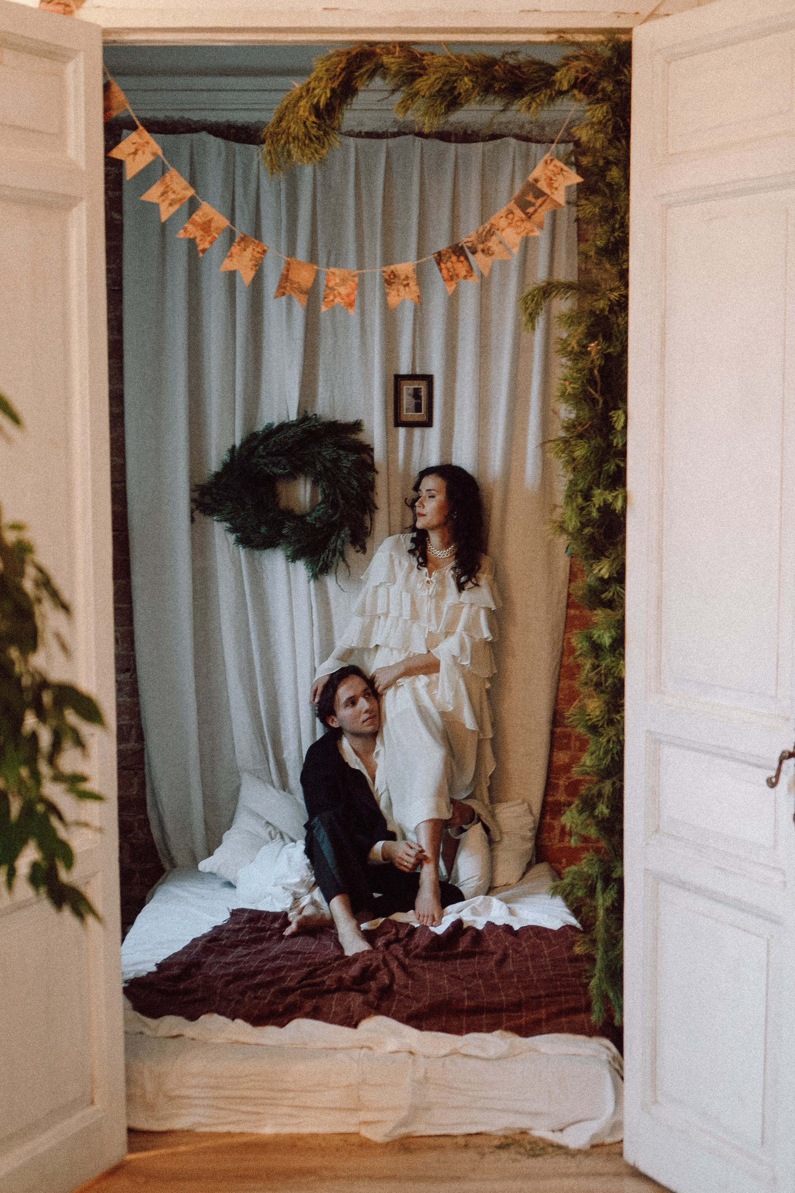 УТРО ЖЕНИХА И НЕВЕСТЫ В ФОТОСТУДИИ И ОСНОВНАЯ ФОТОСЕСИСИЯ ЗИМОЙ. Профессиональный фотограф, Санкт-Петербург — Виктория Богомолова