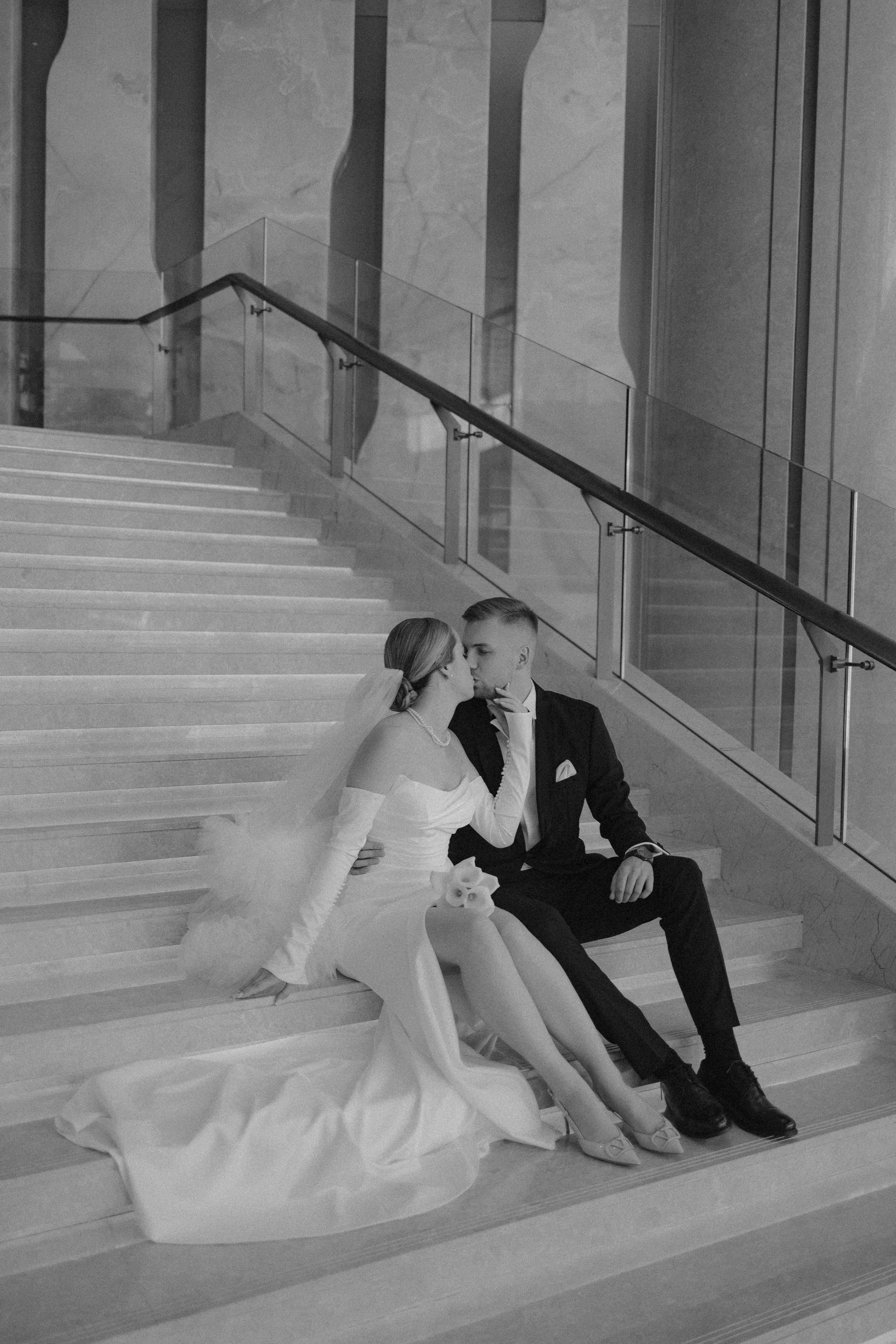 На закате. Свадебный фотограф в Москве