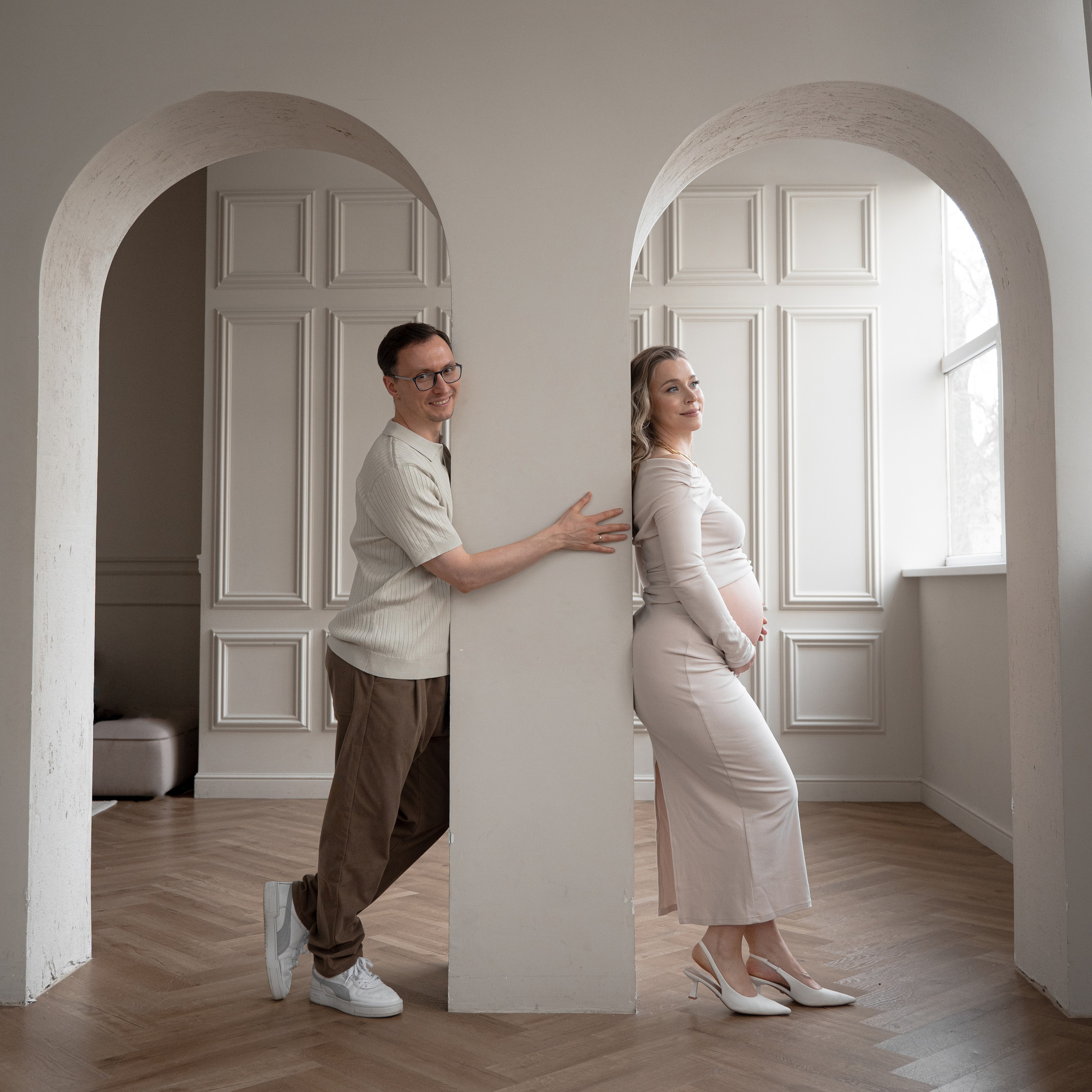 Семейная фотосессия в студии. Портретный и репортажный фотограф в Сочи Рамодина Юлия