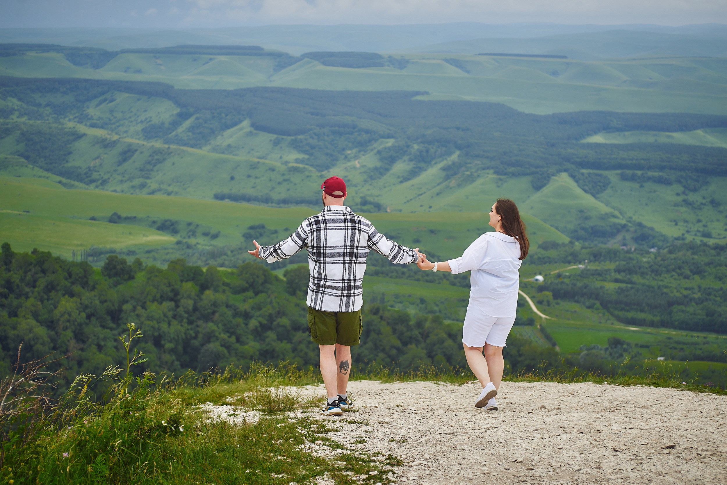 Фотосессия в горах Кавказа с выездом из Кисловодска