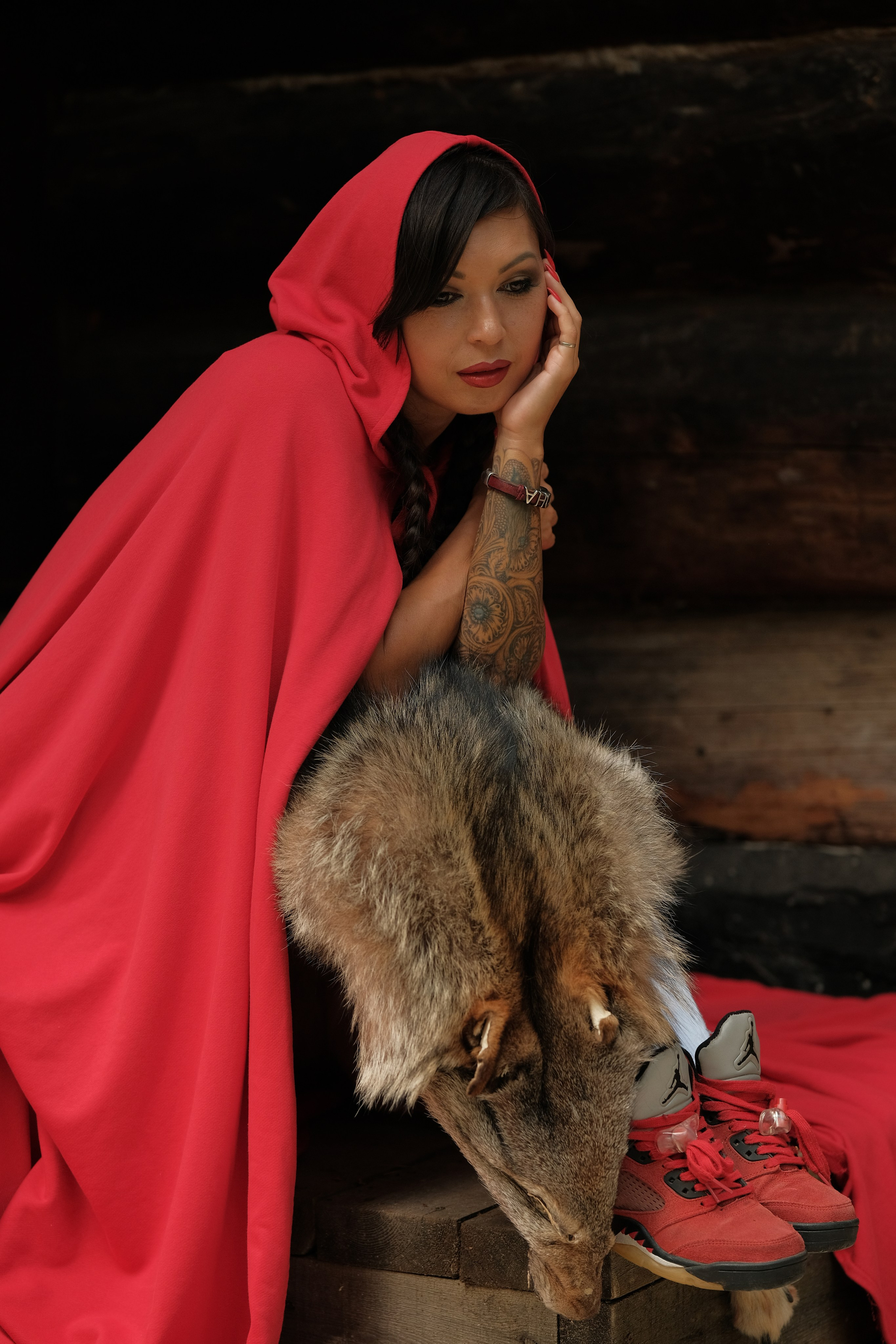 Красная Шапочка. Лиза Рязанцева