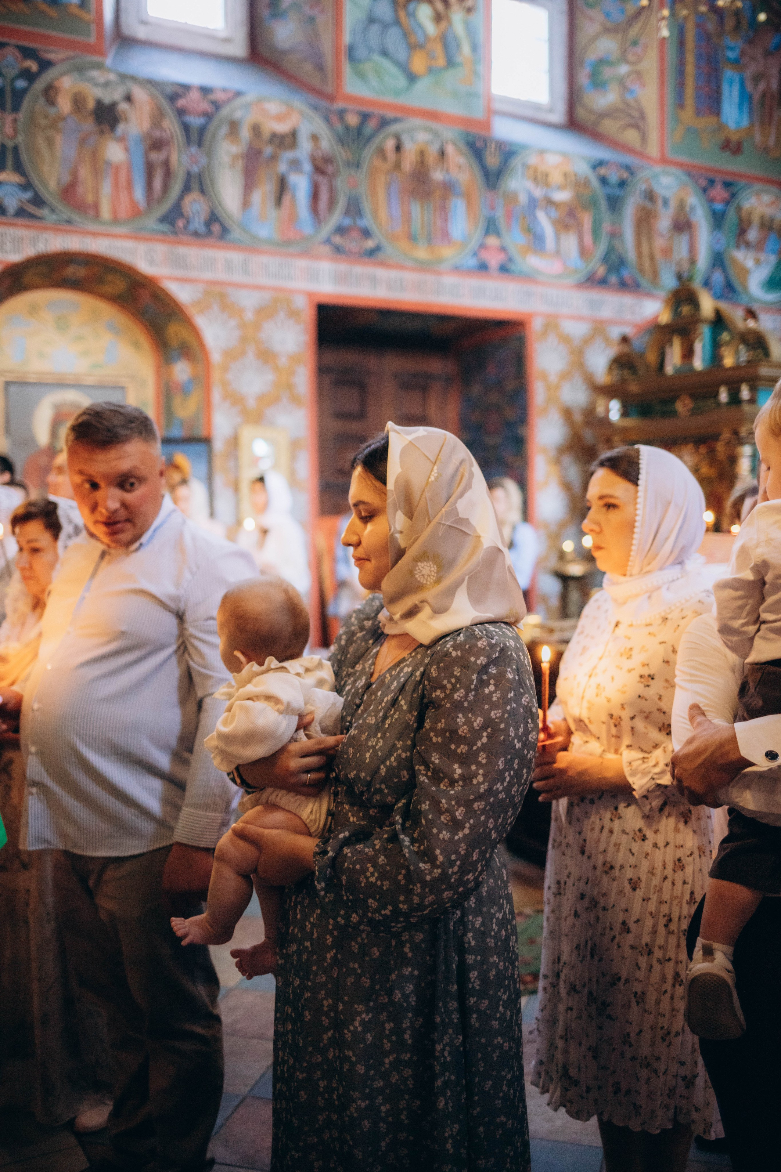 Крещение Ариши. Семейный и детский фотограф в Москве Александра Нараевская