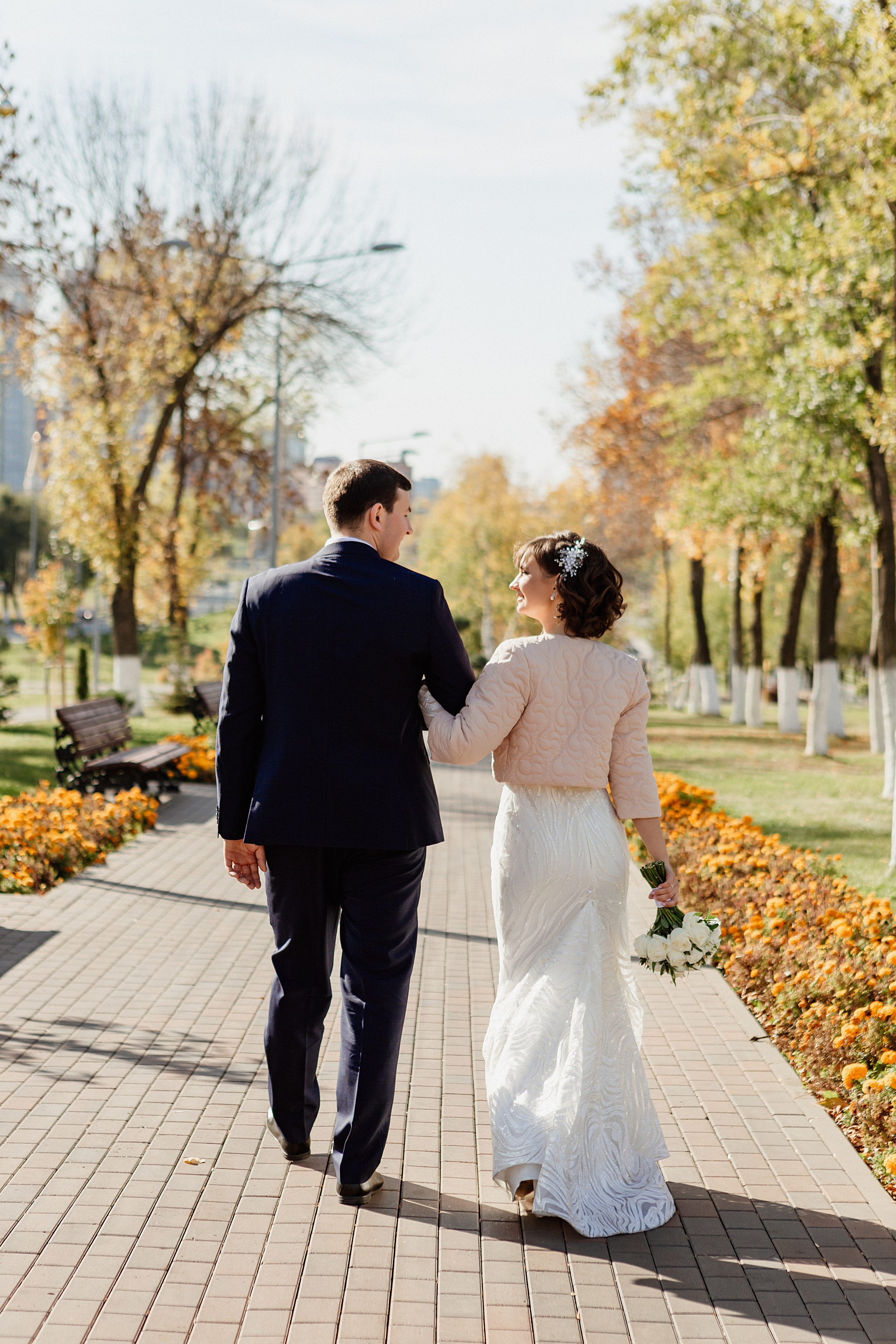 Осенняя свадьба. Семейный фотограф Владимир Просвиркин. г. Самара