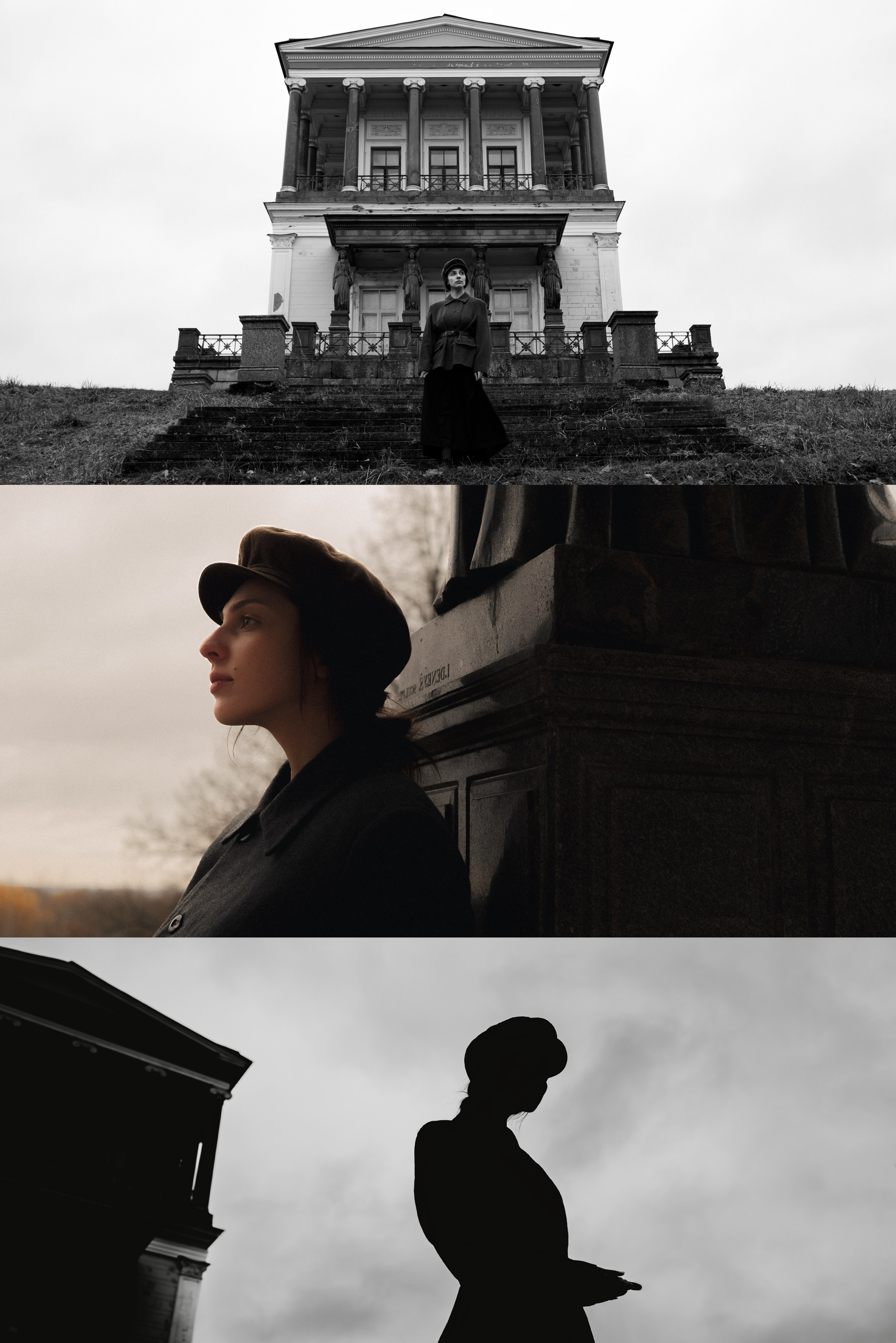 Алла (дворец Бельведер). Непарадное в парадных