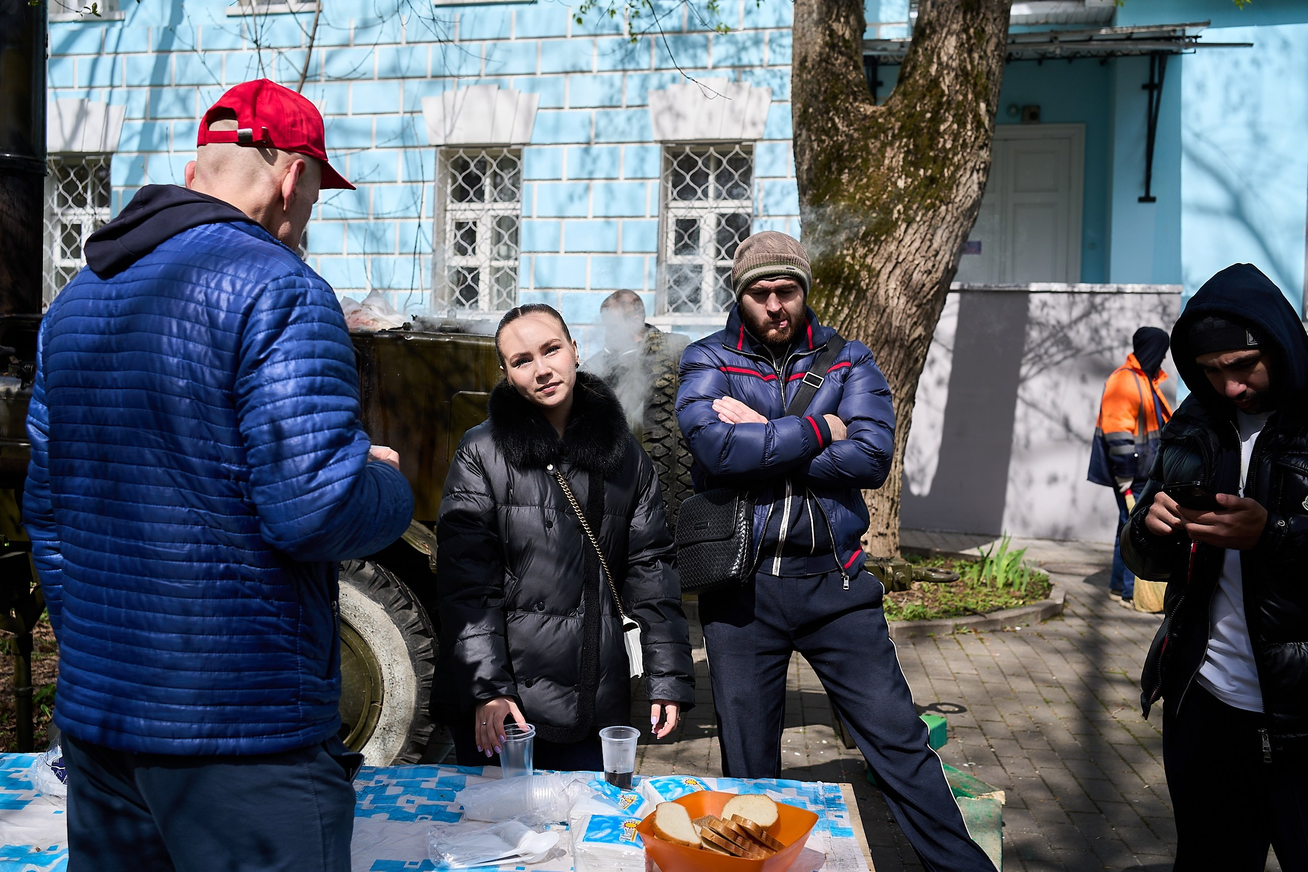 Субботник у Управления делами Мэра и Правительства Москвы. Фотограф и Видеограф в Москве. Олег Корушев
