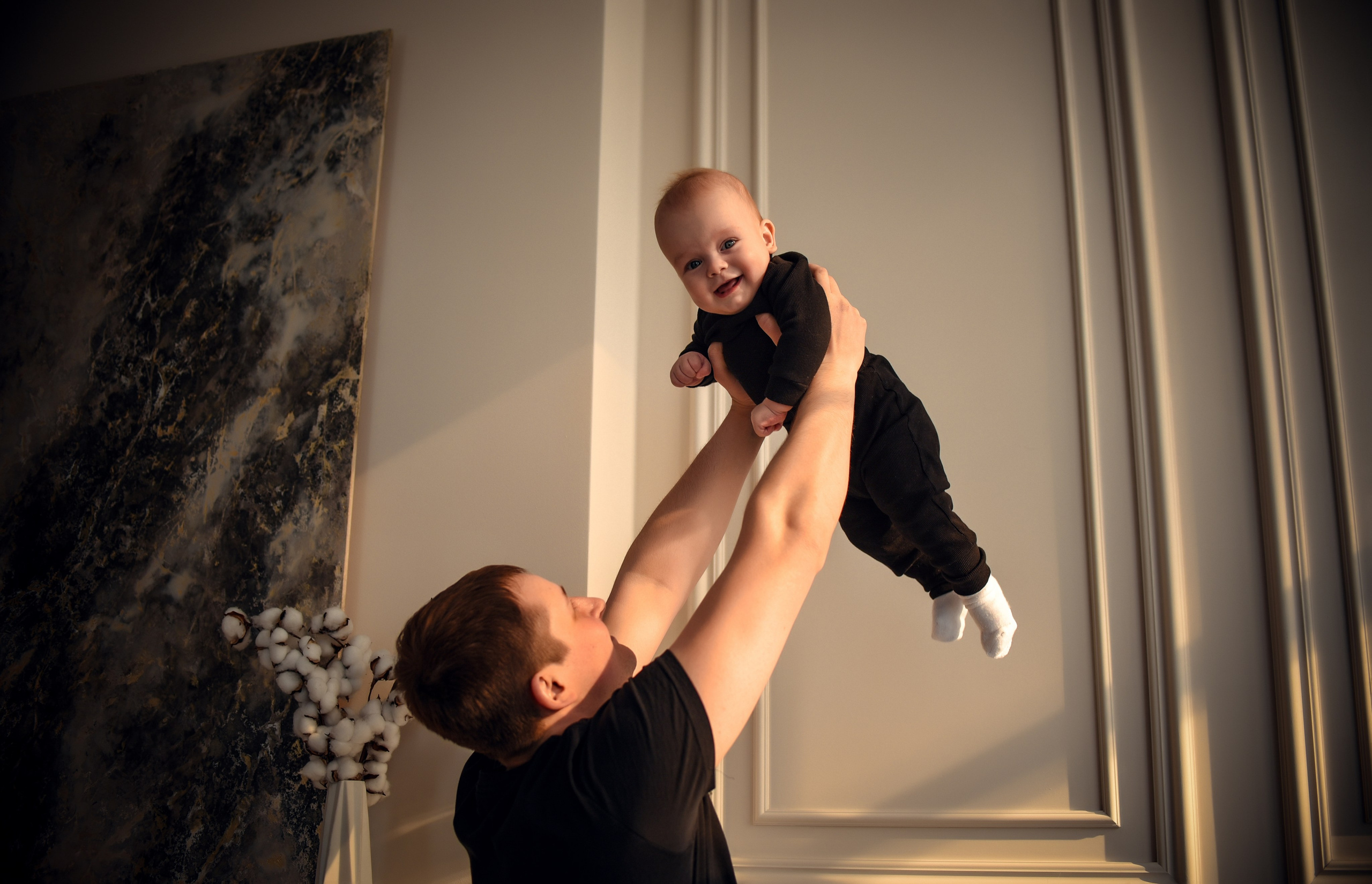 Семейная студийная фотосессия 3. Свадебный, семейный, детский, контент фотограф в Омске Максим Ильин