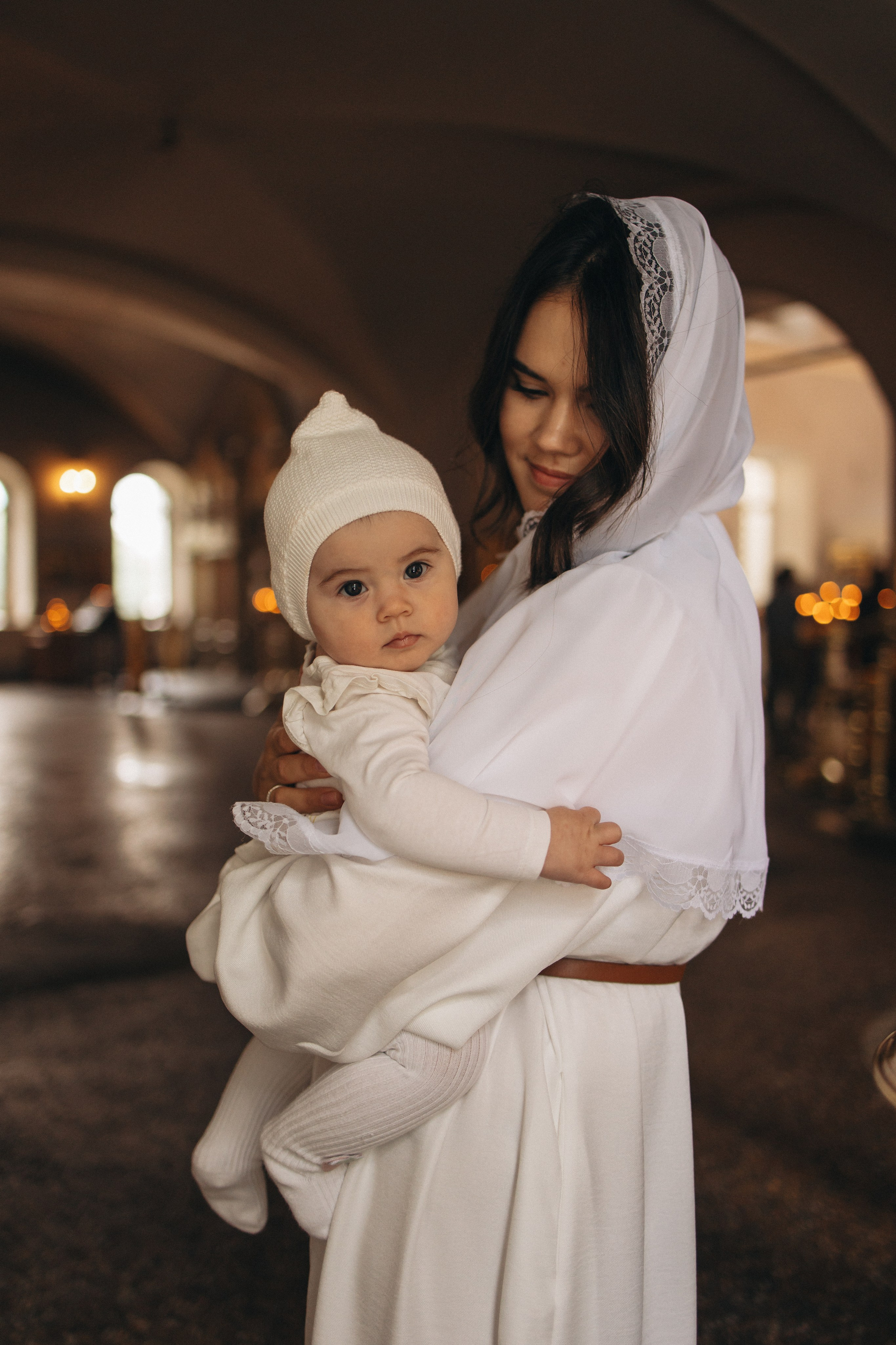 Крещение Есении. Фотограф Анастасия Бобылева, Москва и Московская область