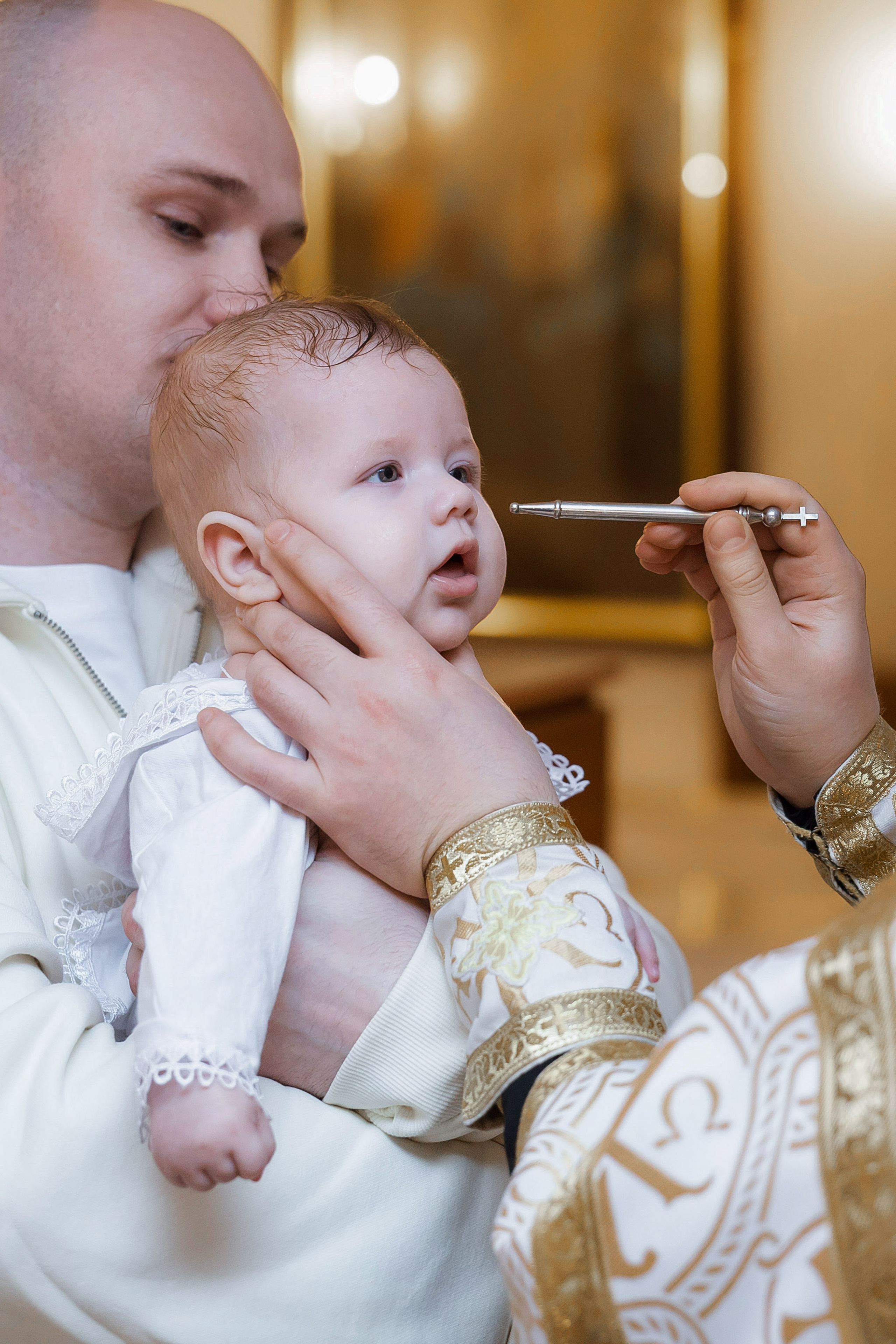 Крещение Андрея. Семейный и детский фотограф в Москве Александра Мак