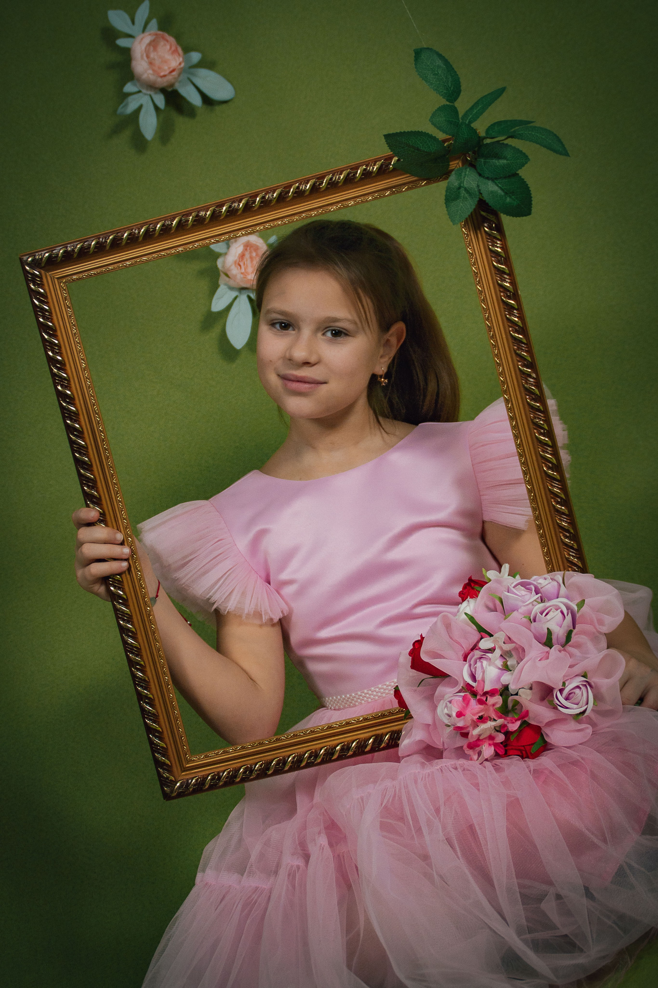 Цветочный фотосет. Елена Волкова семейный фотограф в станице Гостагаевской города-курорта Анапа