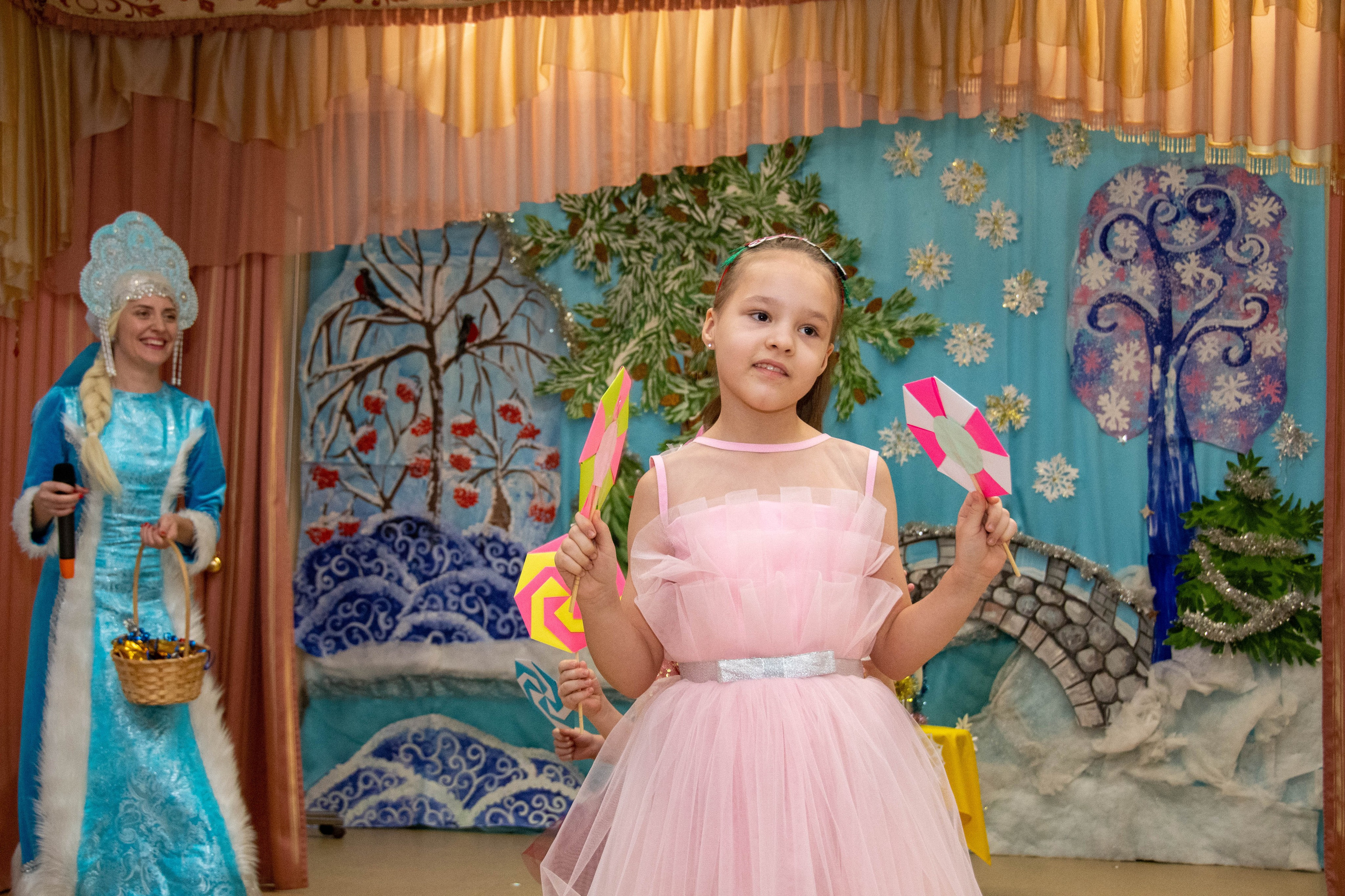 2023 Новый год. Акварель, Первомайка. Репортажный и детский фотограф в Новосибирске