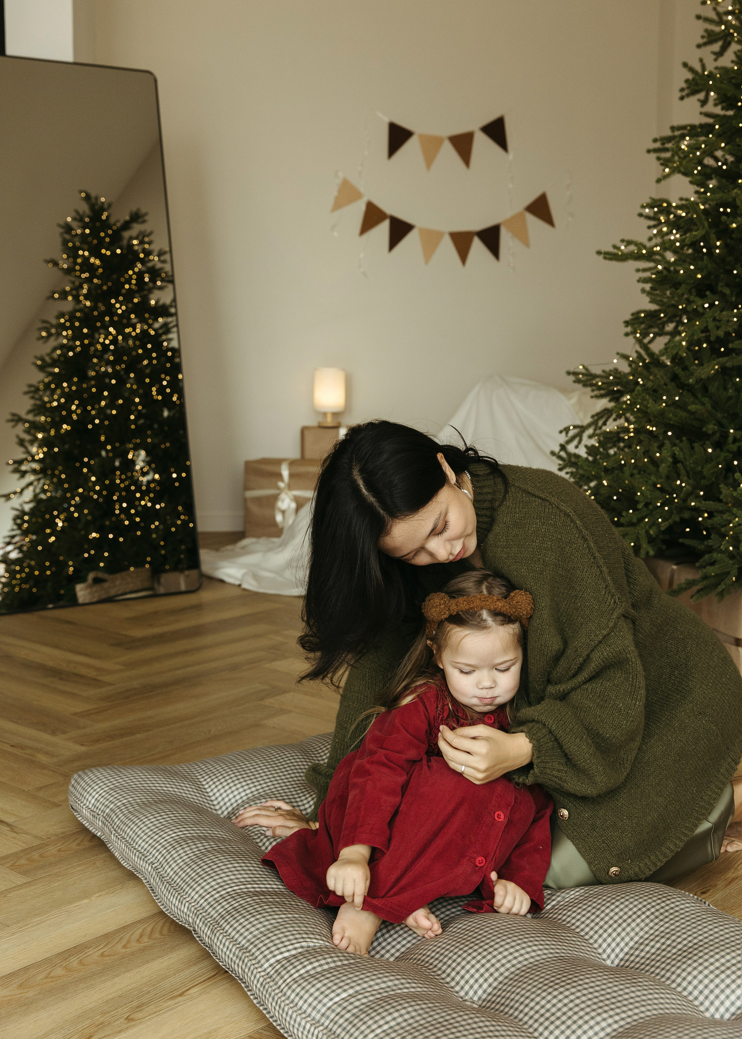 Мама и дочь Новогодняя история. Свадебный и семейный фотограф Владивосток — Приморский край. Анастасия Щетинина