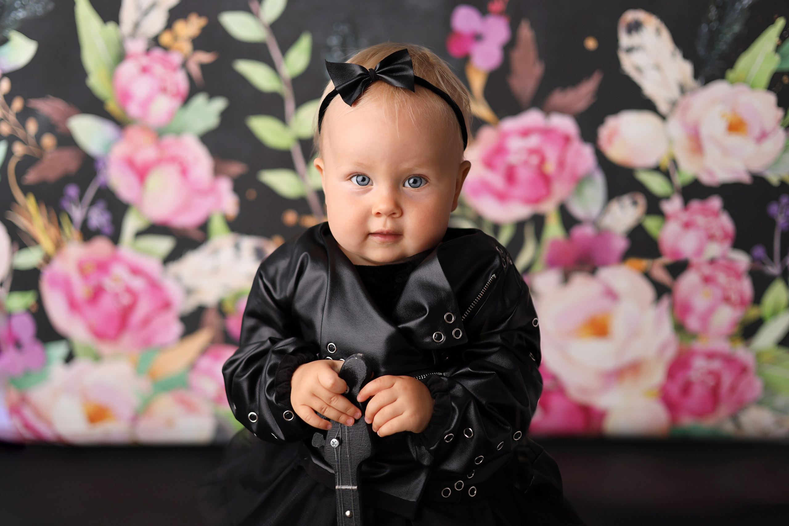 Детская фотосессия на 1 годик для Киры. Фотограф новорожденных Москва. Ньюборн фотограф Москва