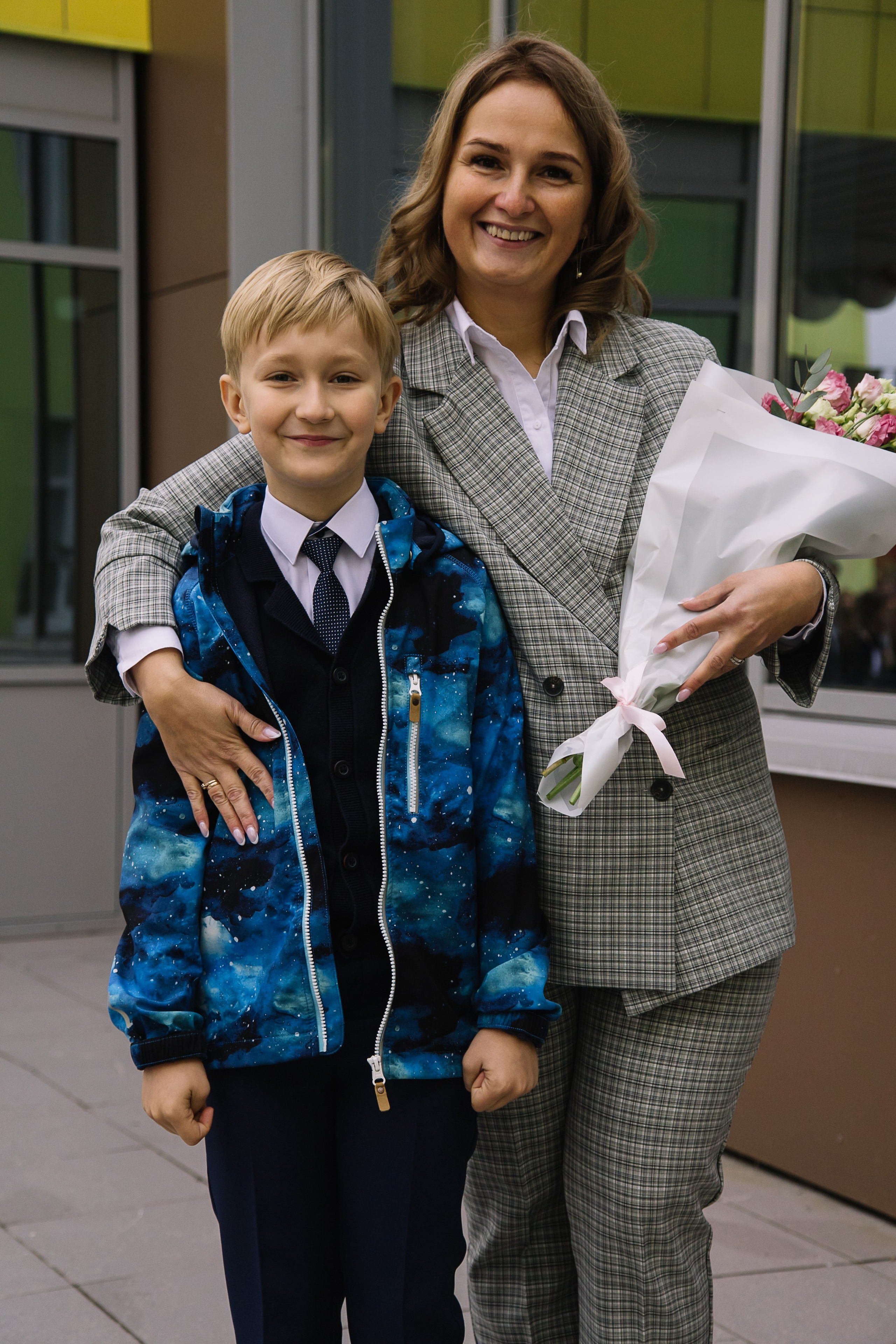 Фотосессия школьников на 1 сентября. Семейный фотограф в Томске Максимова Екатерина