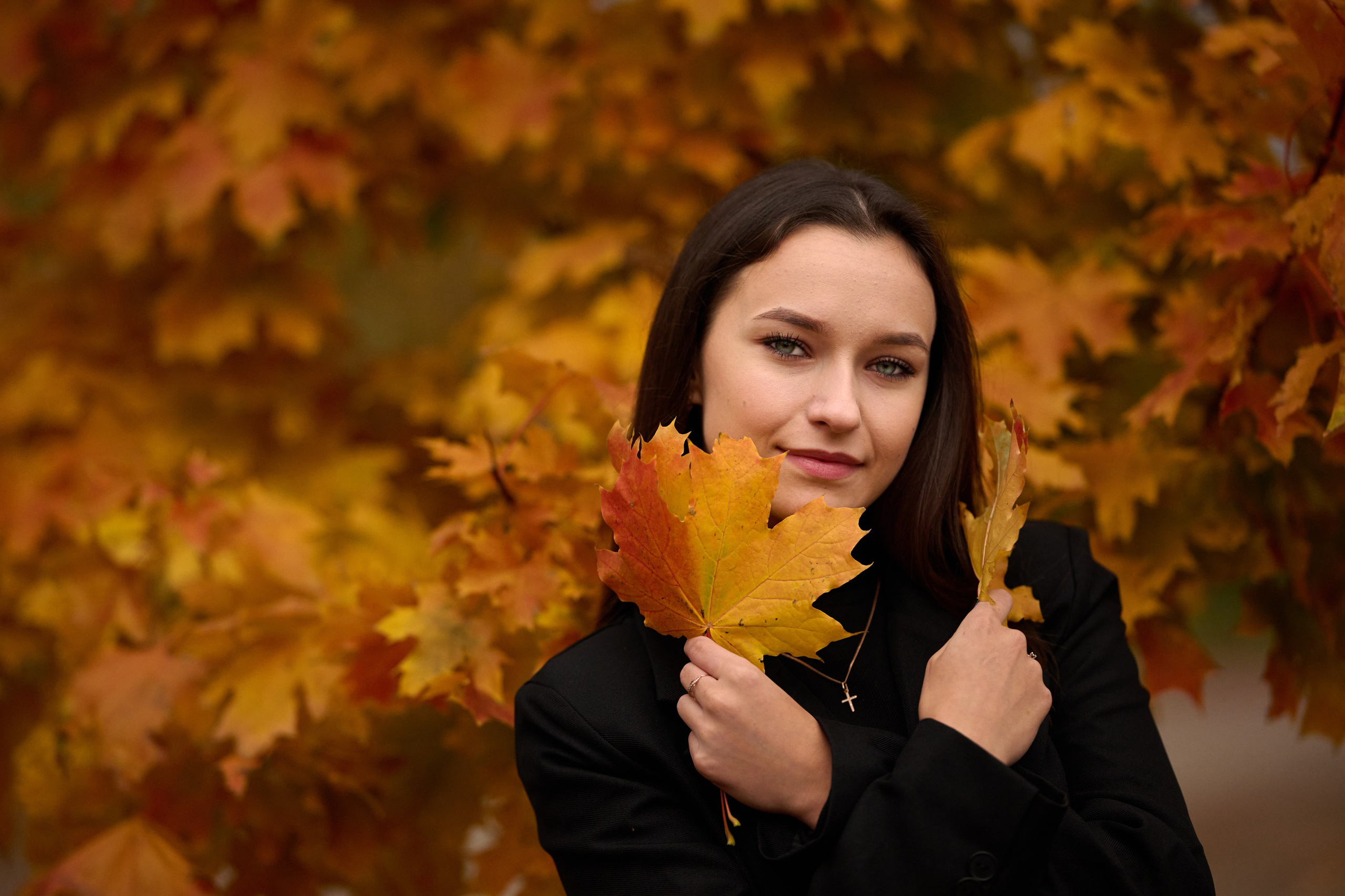 Выбрать фотографа для красивых фото. Золотая осень в Старом Осколе