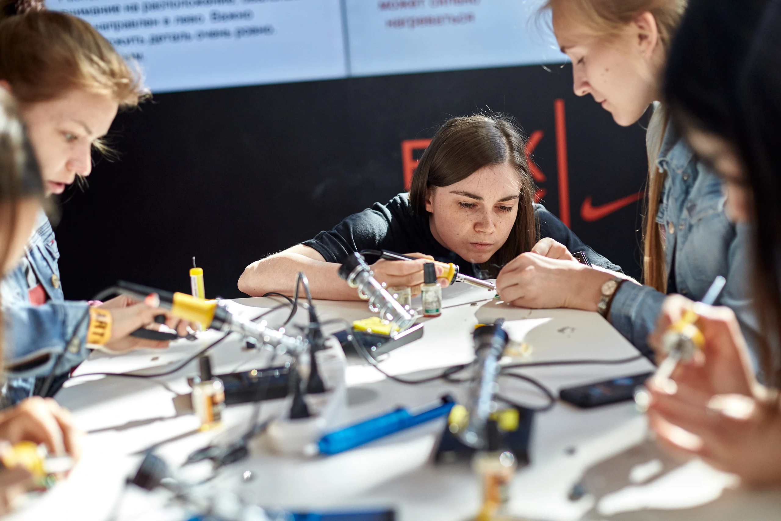 Nike «Play as Goddess» campaign. Спортивный и бизнес фотограф Арсений Голышкин